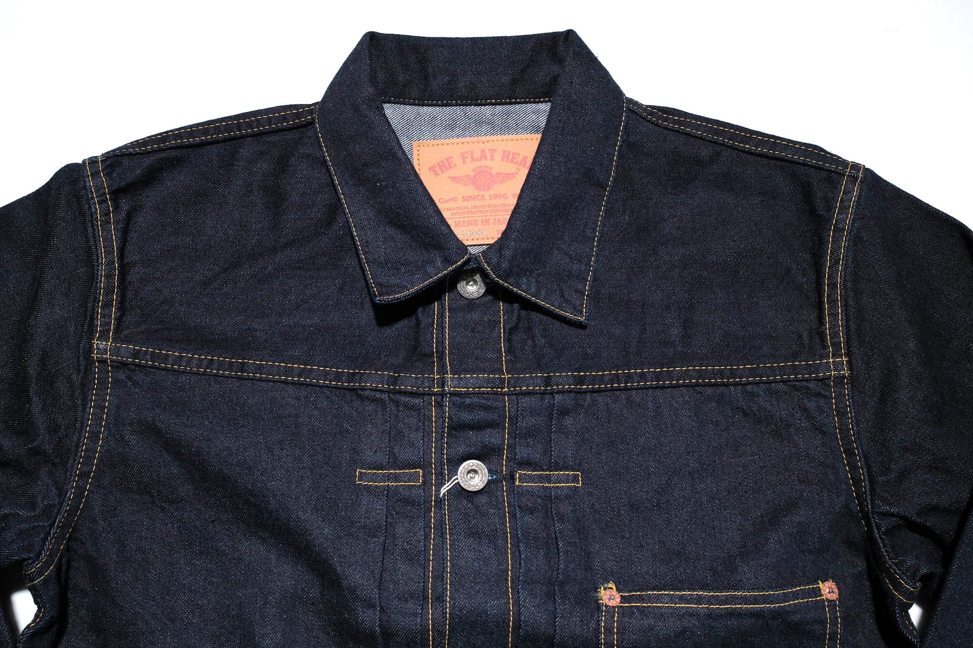 The Flat Head 12oz 40s WWII Denim Jacket