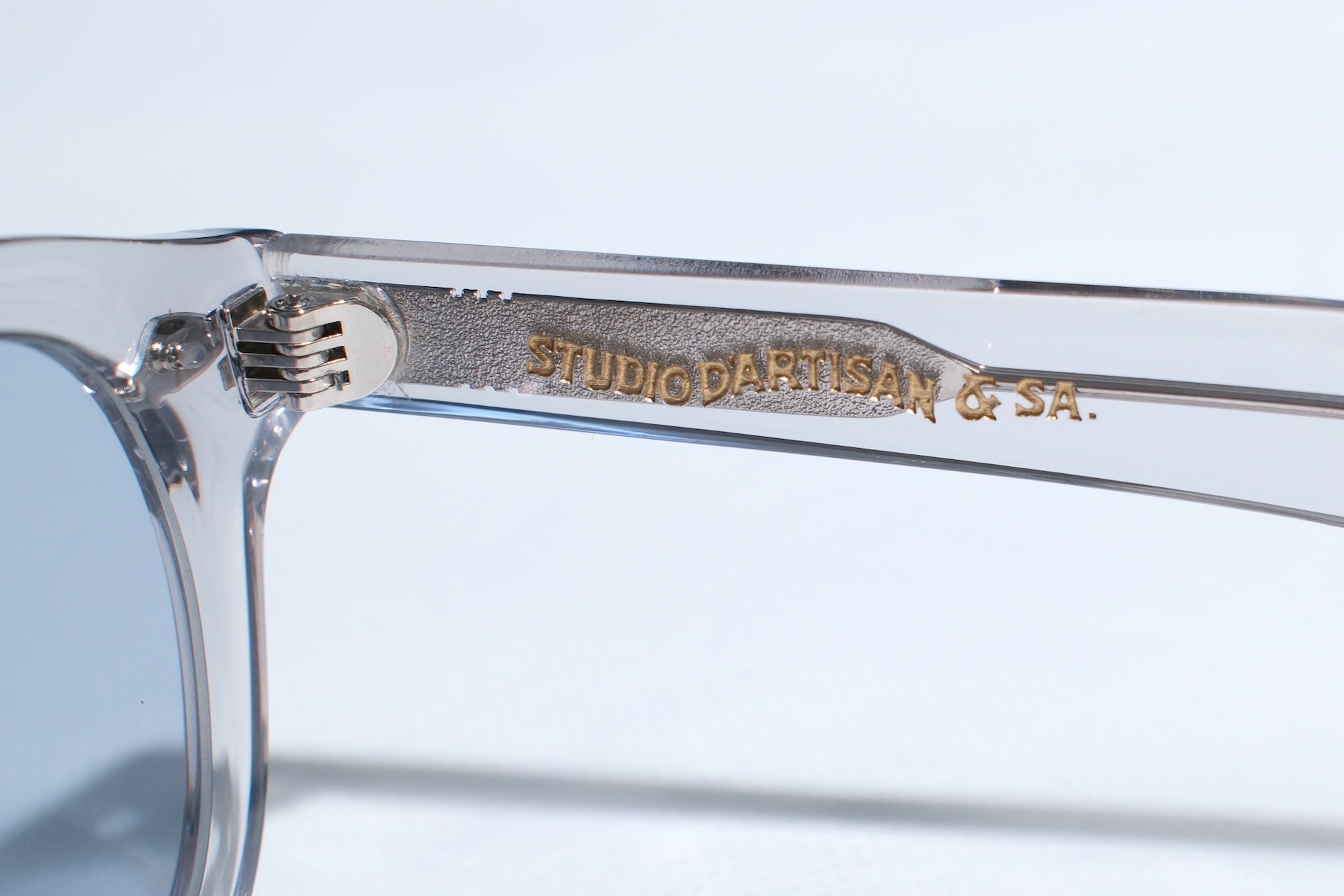 Studio D'Artisan "Artisan" Acetate Sunglasses (Clear)