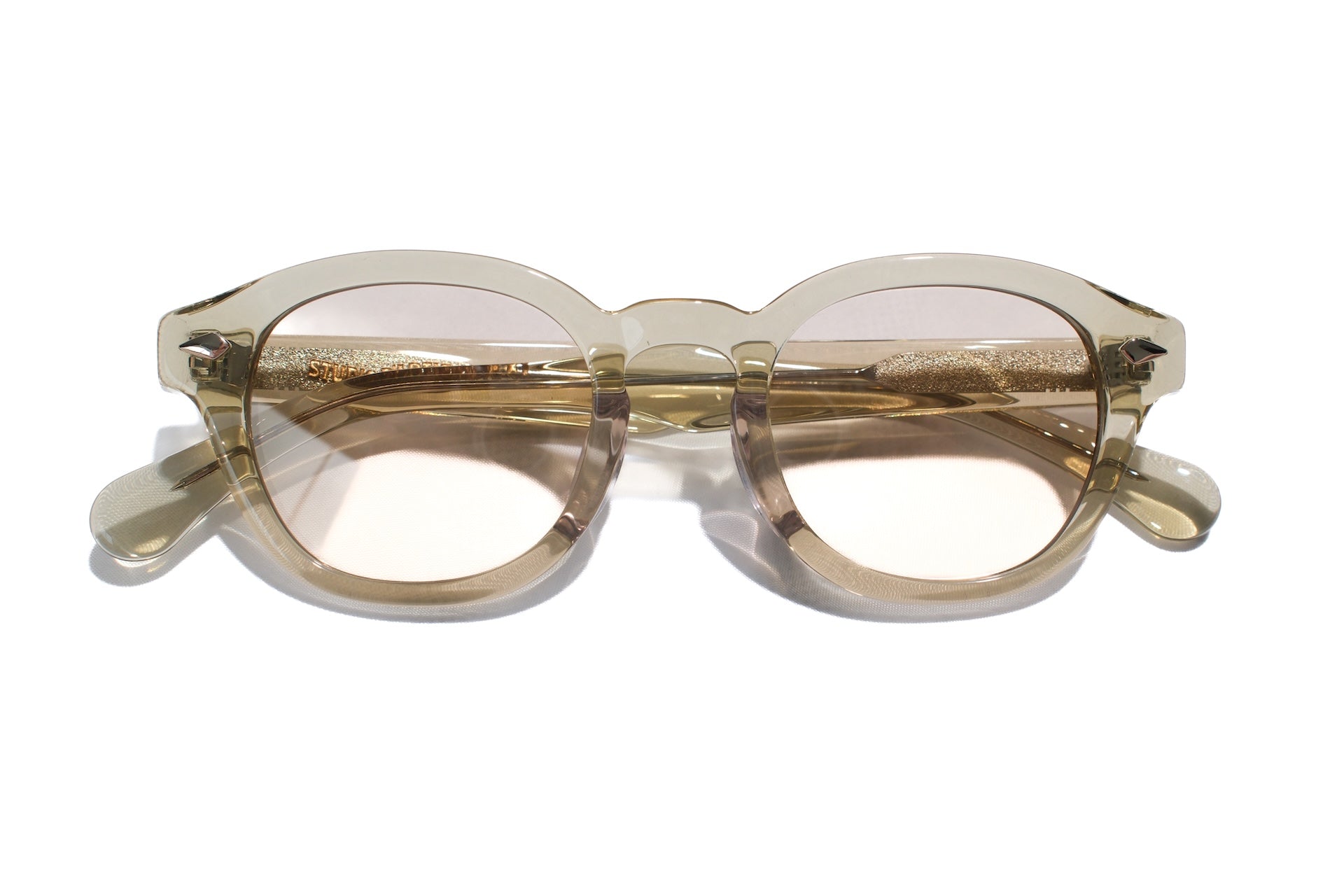 Studio D'Artisan "Artisan" Acetate Sunglasses (Yellow)