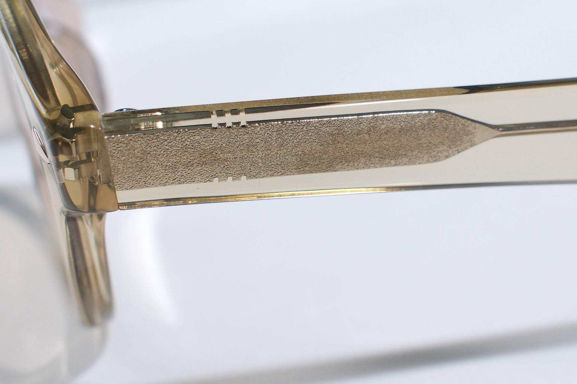 Studio D'Artisan "Artisan" Acetate Sunglasses (Yellow)