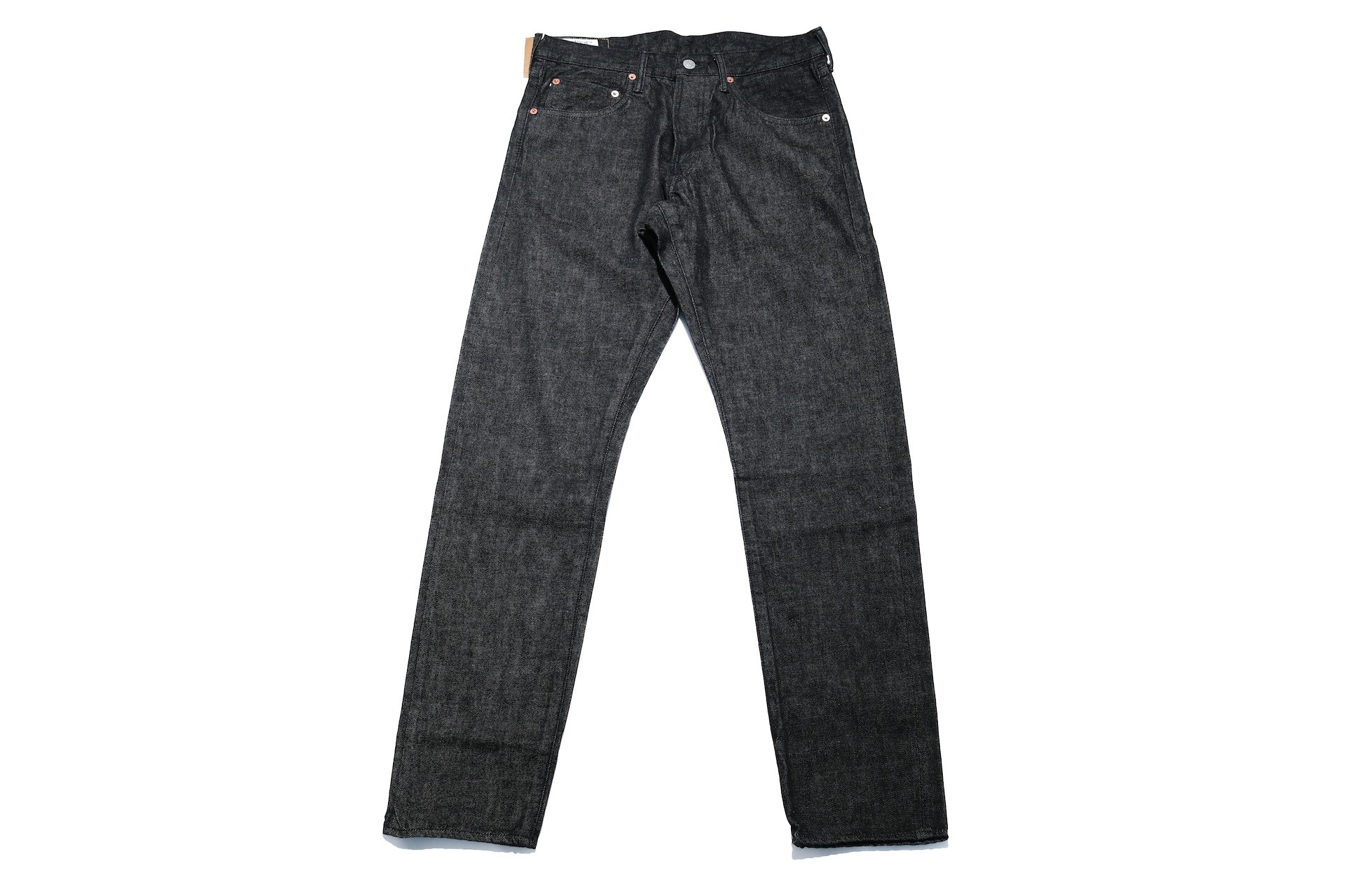 Studio D'Artisan D1826B 13.5oz Black Dyed "New Ivy" Denim (Relaxed Tapered fit)