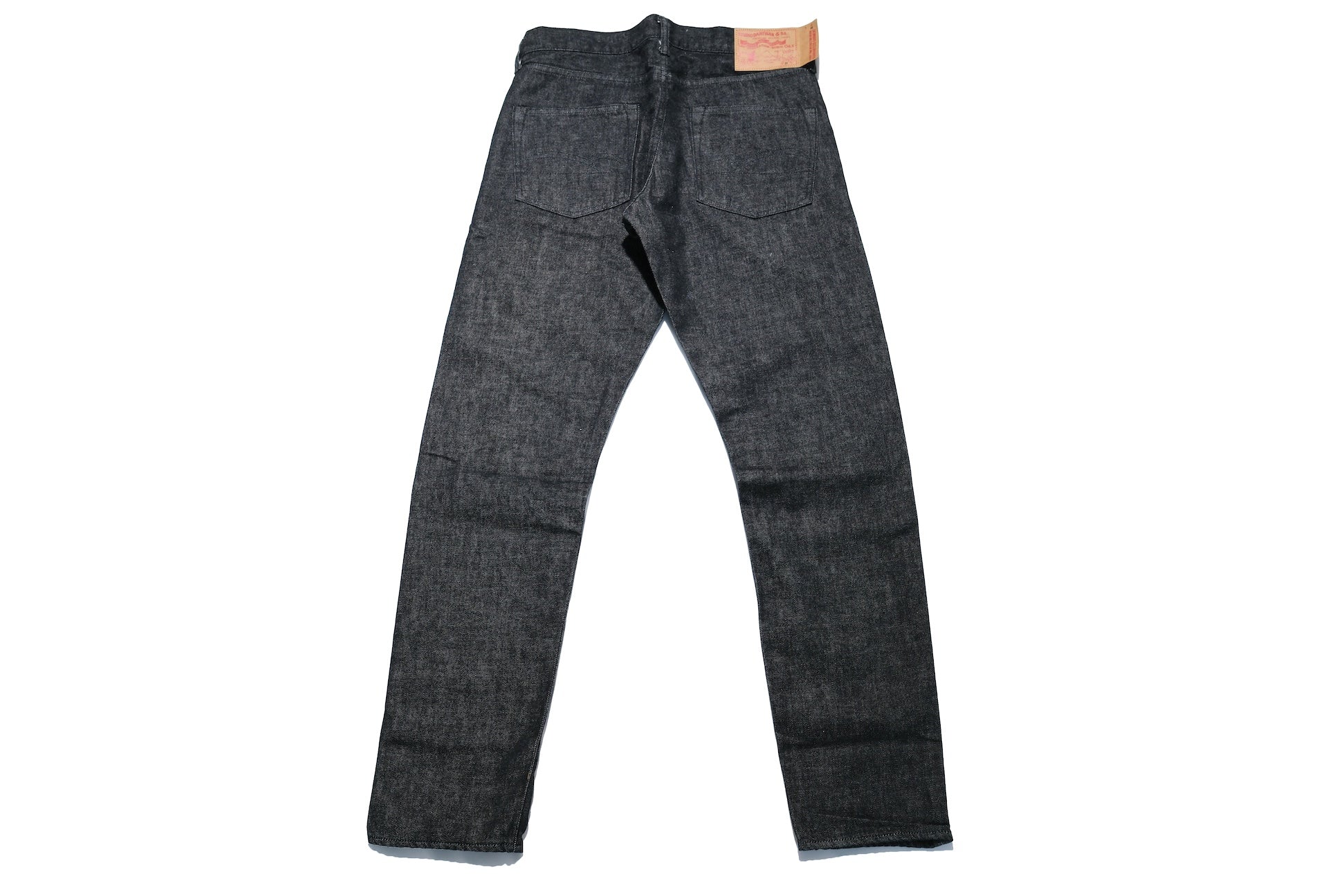 Studio D'Artisan D1826B 13.5oz Black Dyed "New Ivy" Denim (Relaxed Tapered fit)