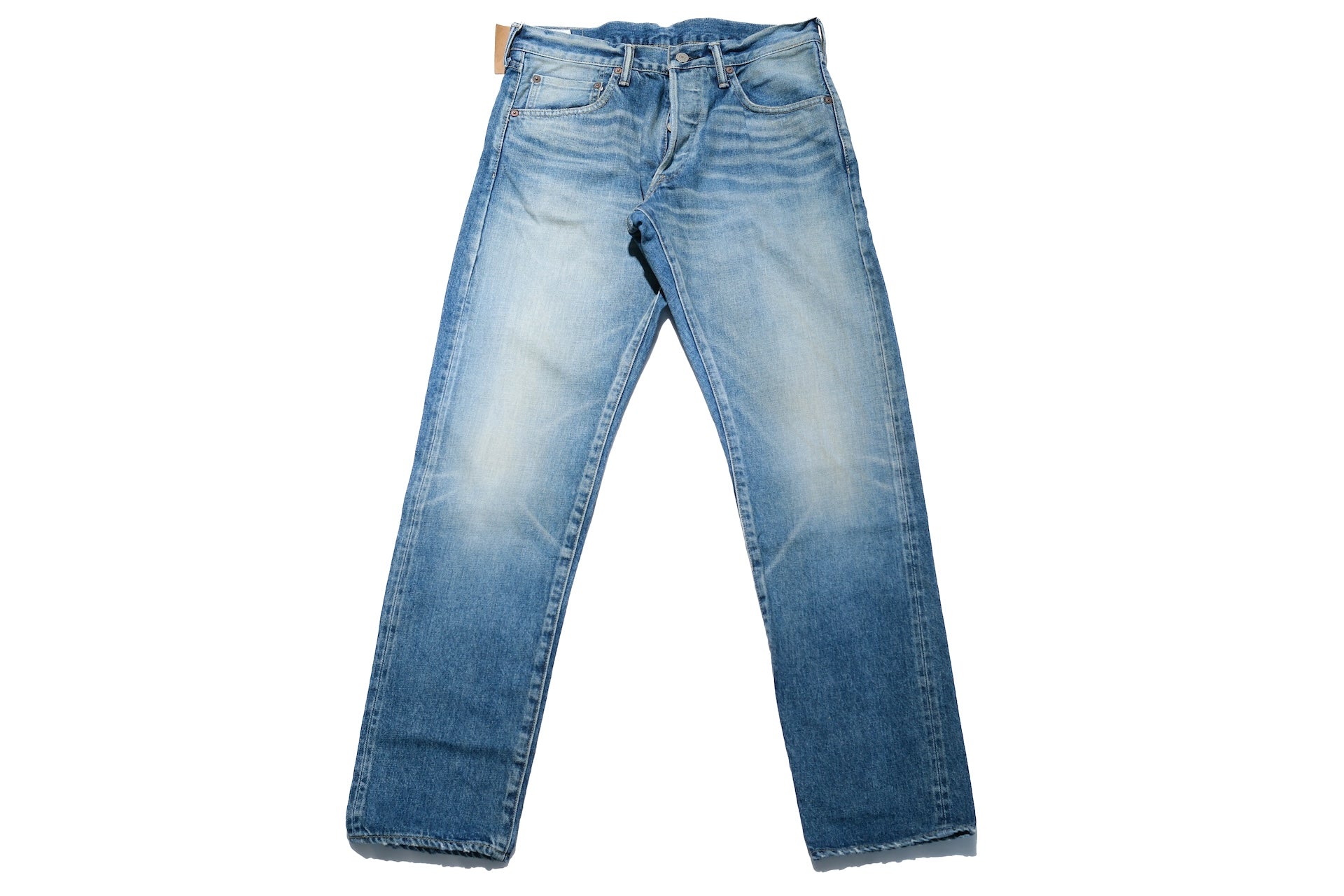 Studio D'Artisan D1826U 13.5oz Indigo Dyed "Used Ivy" Denim (Relaxed Tapered fit)