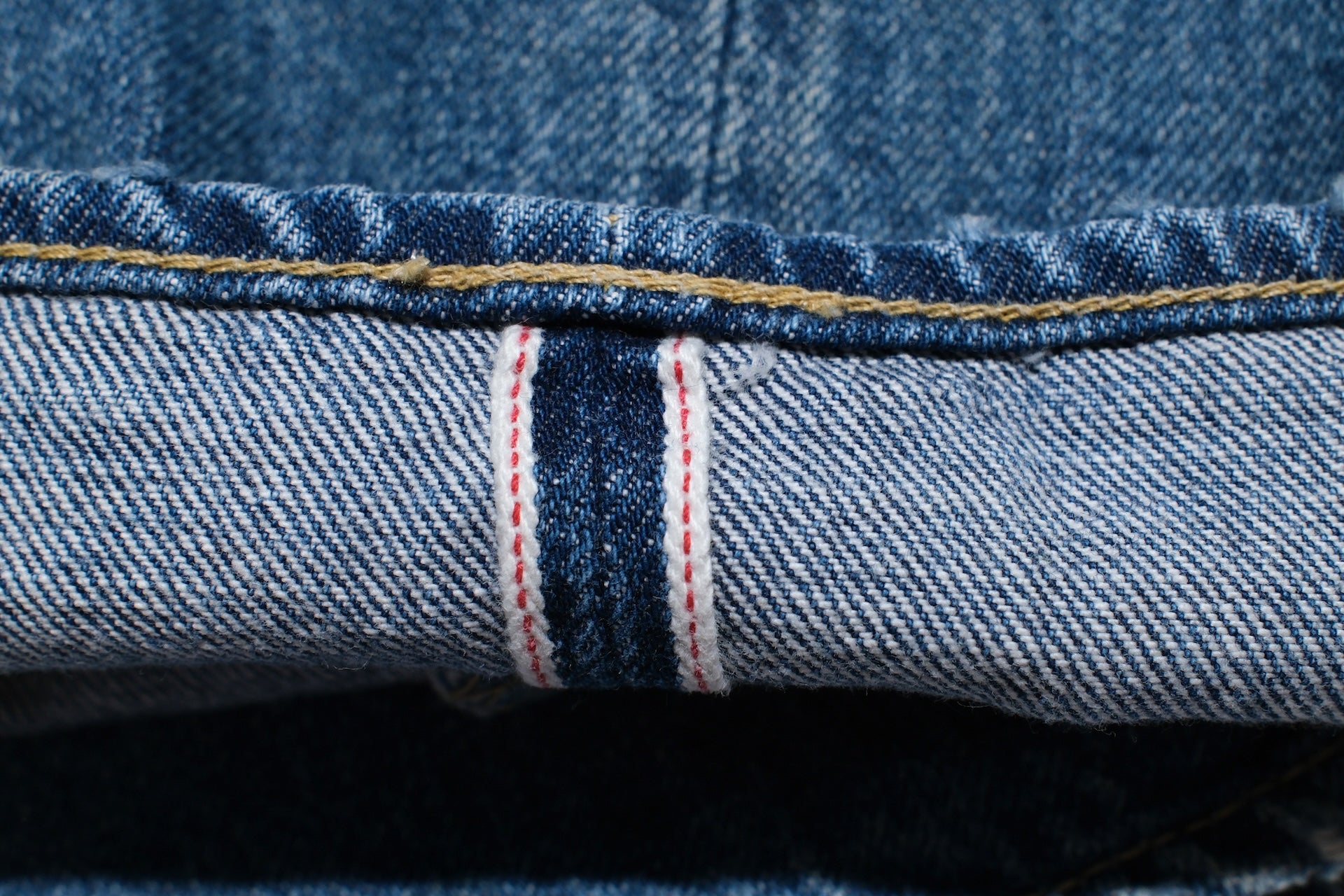 Studio D'Artisan D1826U 13.5oz Indigo Dyed "Used Ivy" Denim (Relaxed Tapered fit)