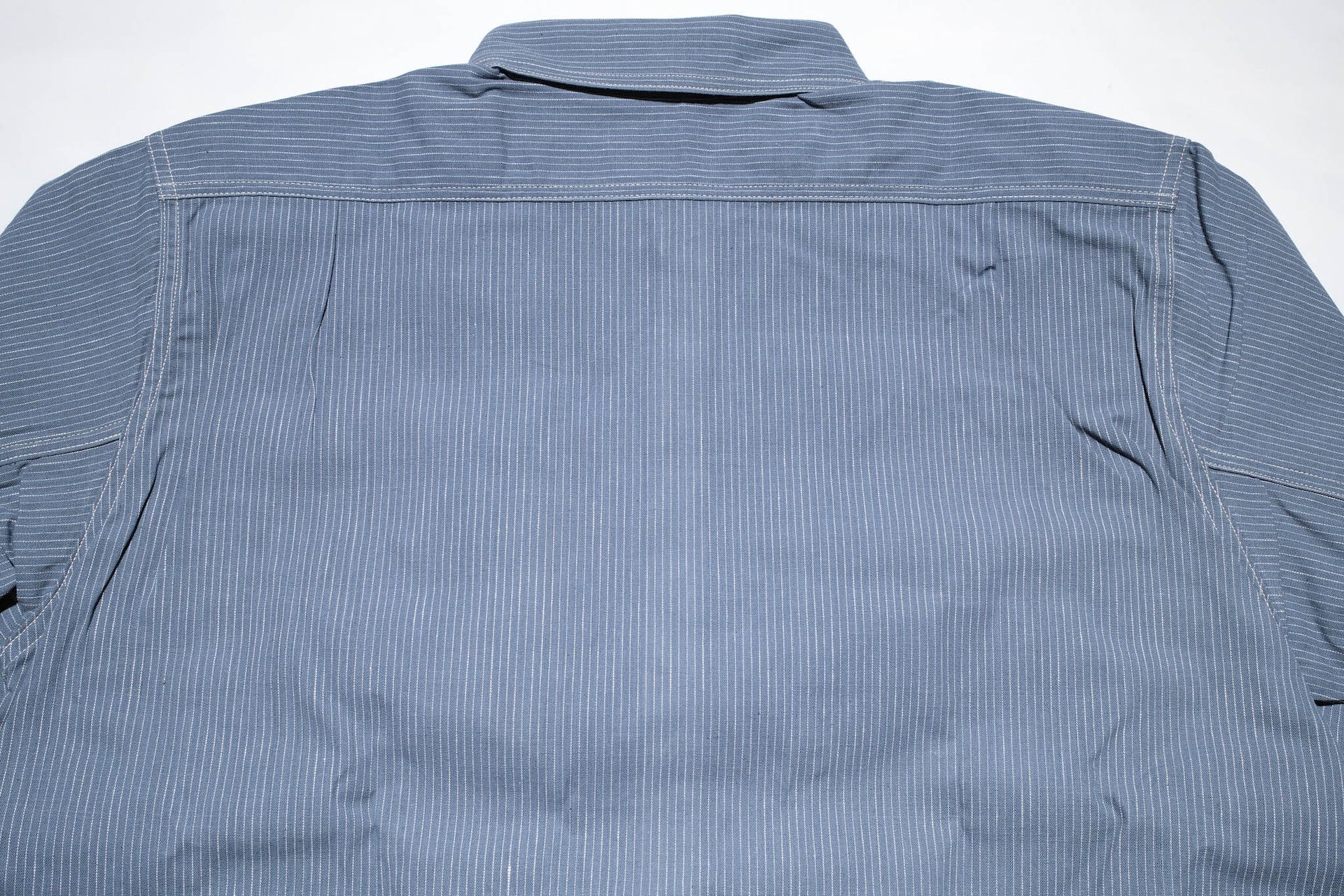 Warehouse Co. 6oz Selvage Stripe "Wide Awake" Workshirt (Indigo)