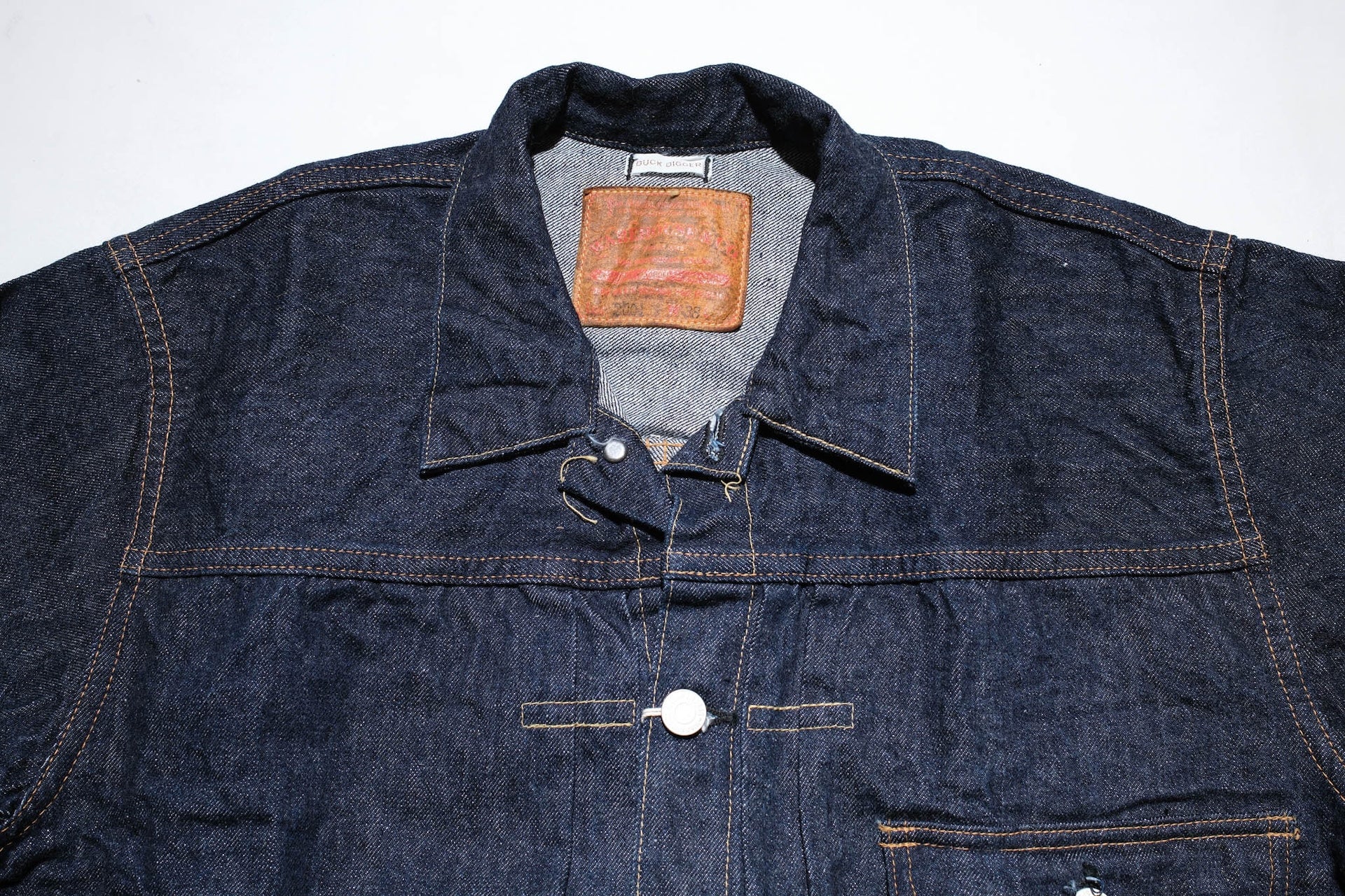 Warehouse Co. 13.5oz "Duck Digger" T-Back Style Type 1 Denim Jacket