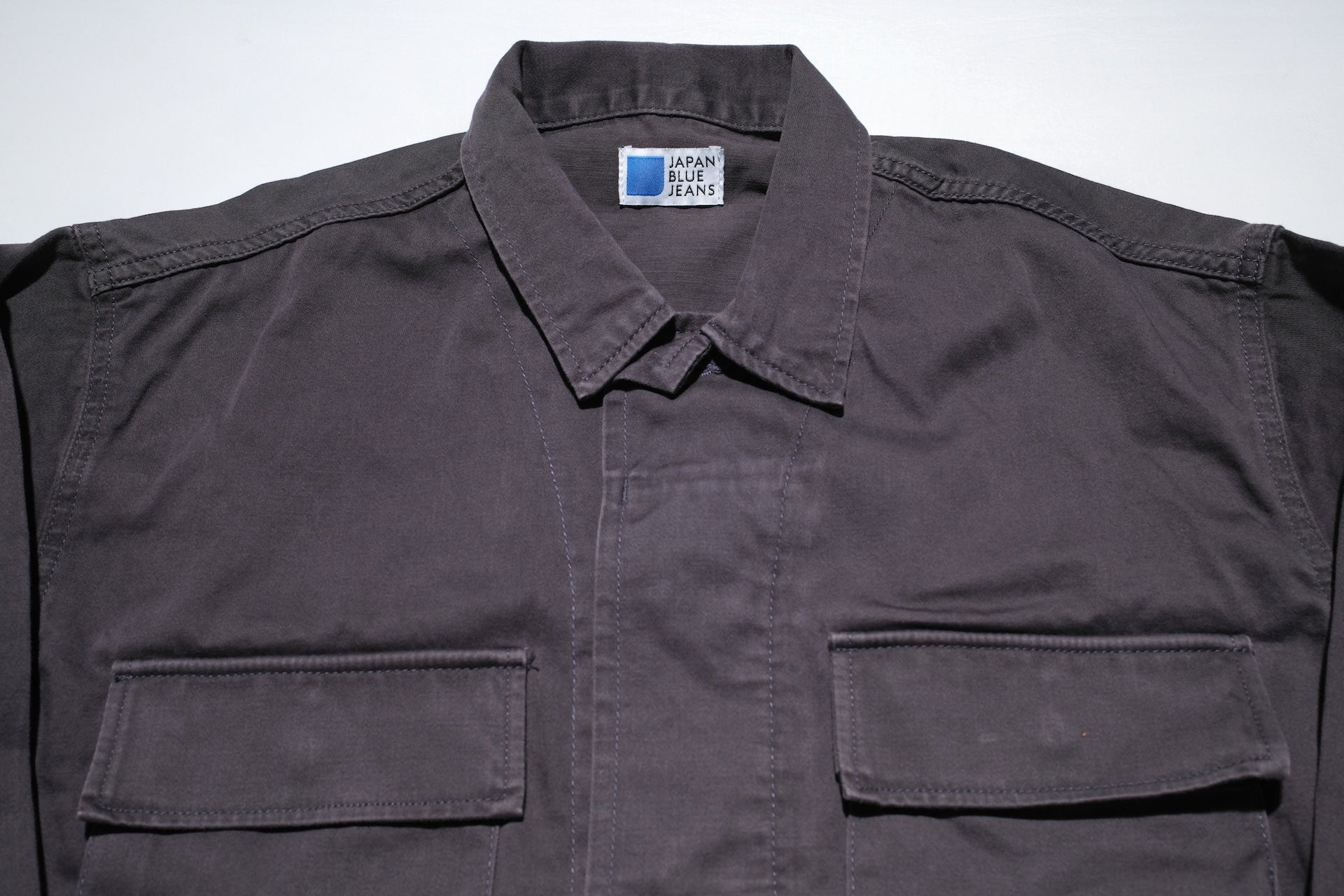 Japan Blue ‘All-Season’ Back Satin Fatigue Jacket (Navy)