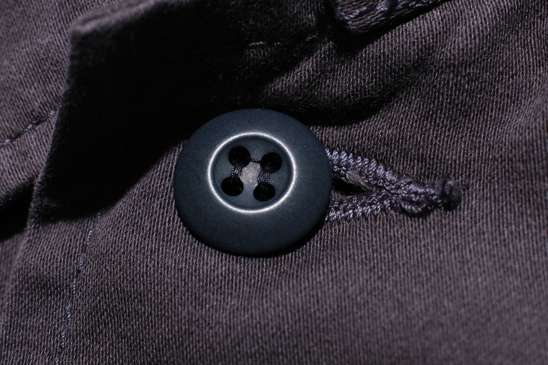 Japan Blue ‘All-Season’ Back Satin Fatigue Jacket (Navy)