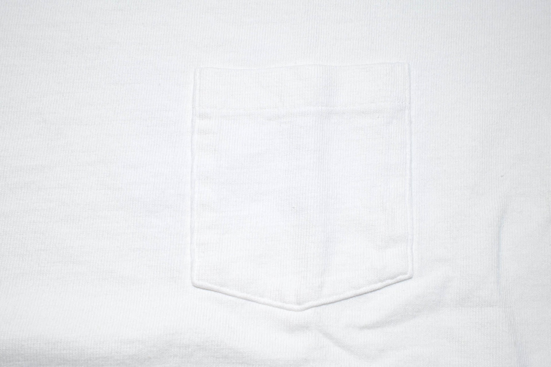 Dubble Works 9oz "Ultra-Heavy" Loopwheeled Pocket Tee (White)