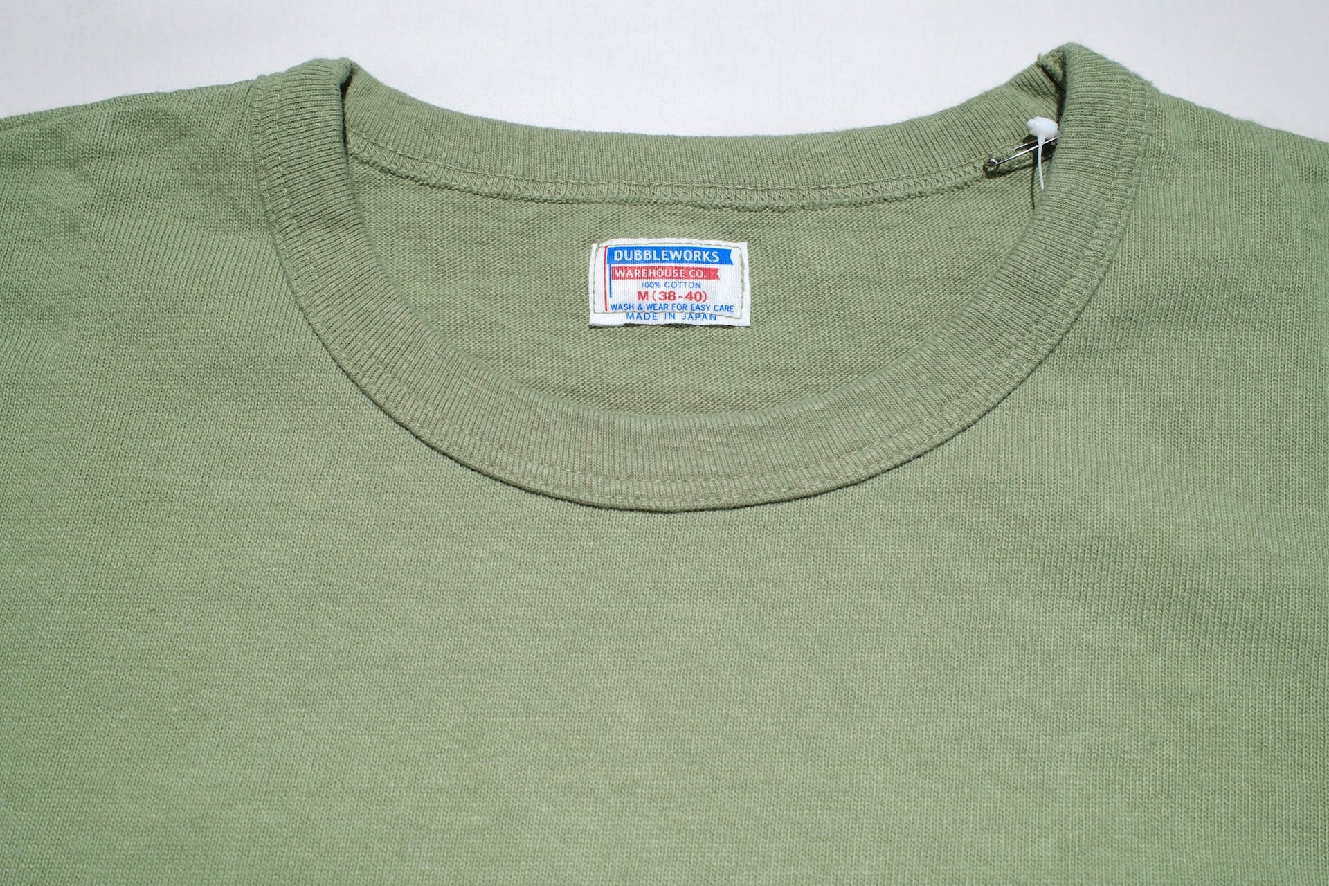 Dubble Works 9oz "Ultra-Heavy" Loopwheeled Pocket Tee (Green)