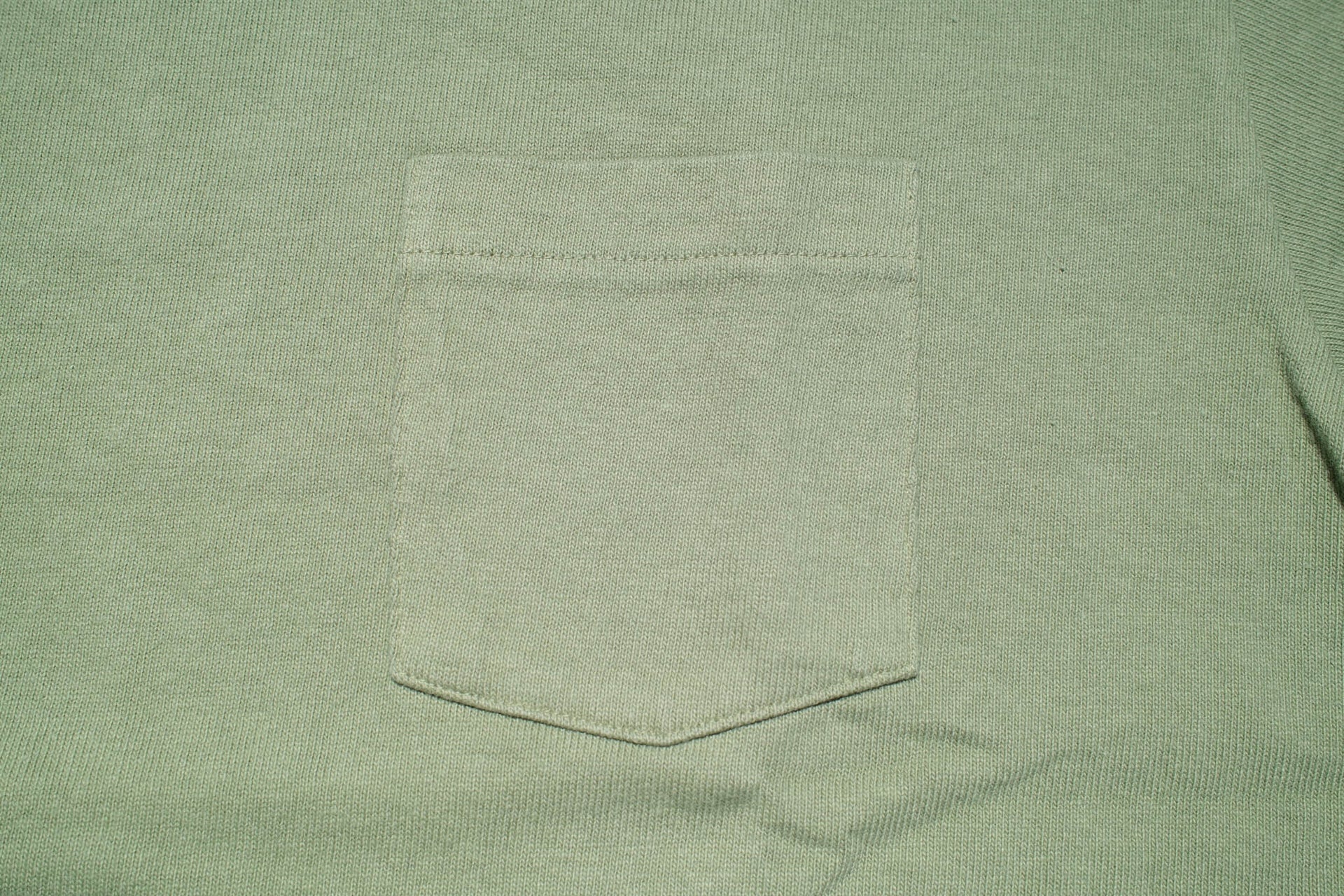 Dubble Works 9oz "Ultra-Heavy" Loopwheeled Pocket Tee (Green)