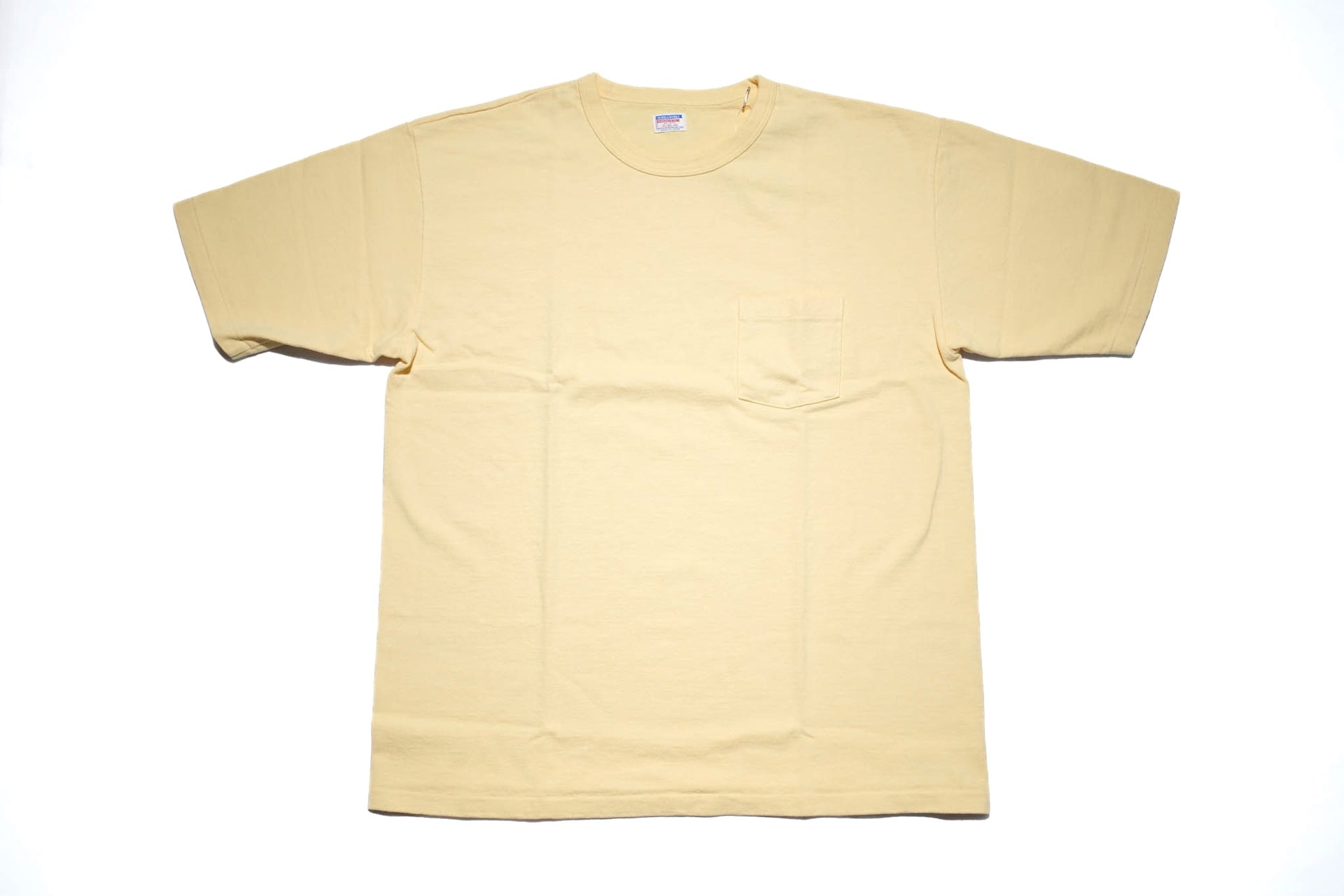 Dubble Works 9oz "Ultra-Heavy" Loopwheeled Pocket Tee (Yellow)