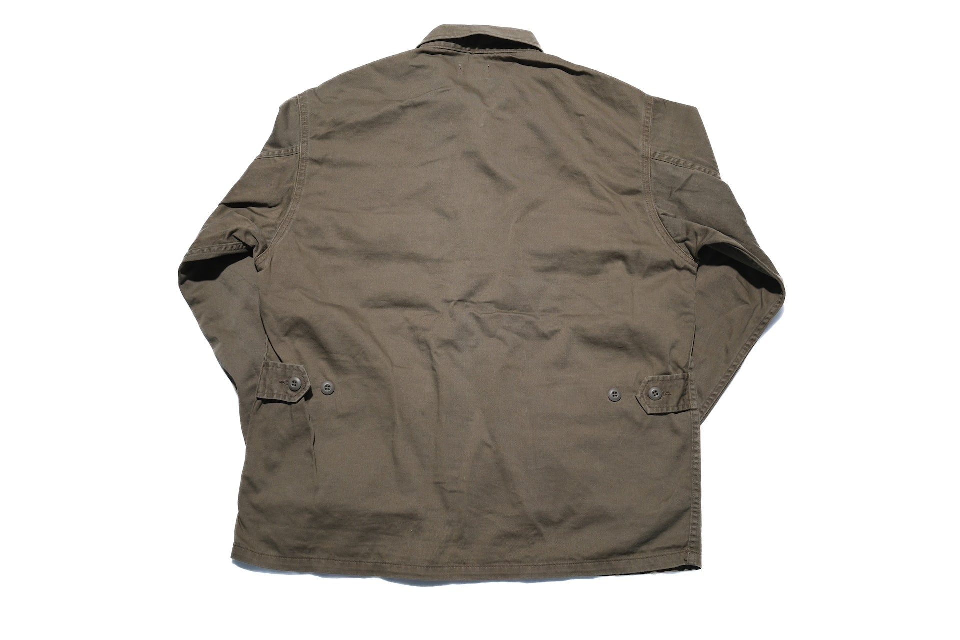 Japan Blue ‘All-Season’ Back Satin Fatigue Jacket (Khaki)