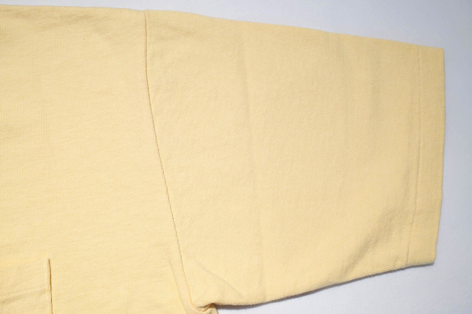 Dubble Works 9oz "Ultra-Heavy" Loopwheeled Pocket Tee (Yellow)