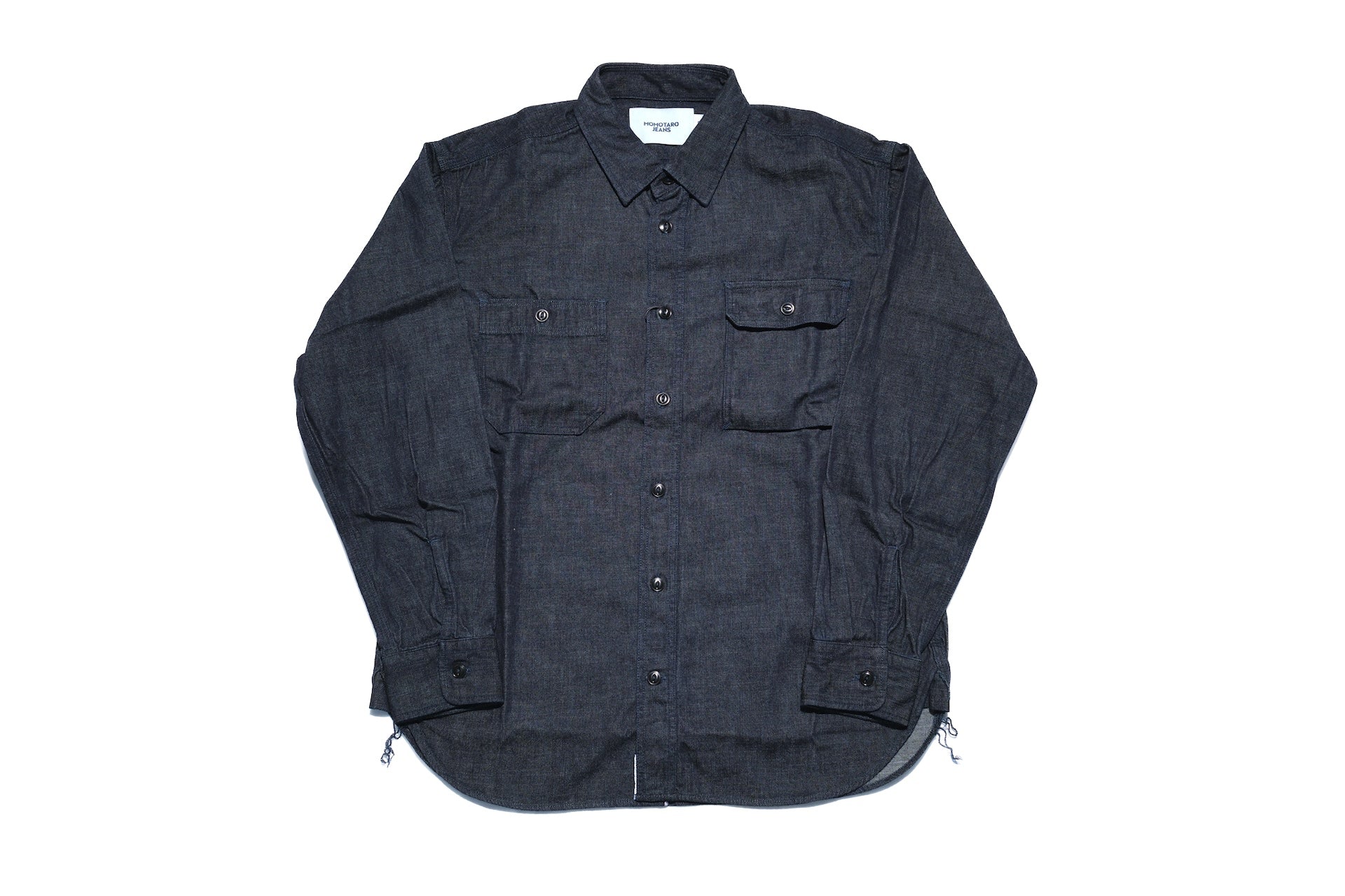 MOMOTARO JEANS 8oz Indigo Dyed Selvage Denim Workshirt ('26 Version)
