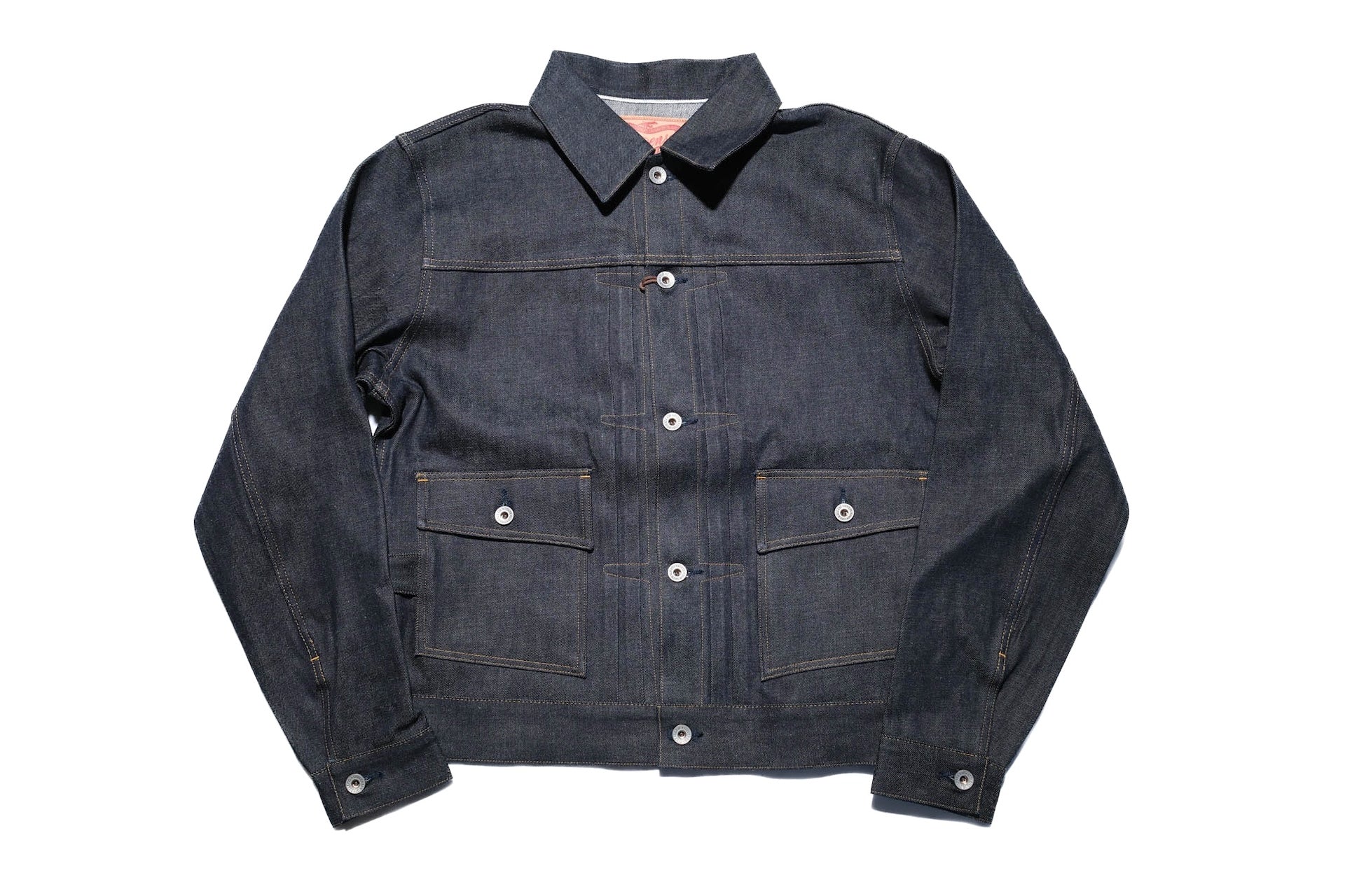 Stevenson Overall Co. 12oz 'Ranch Rider' Cowboy Style Denim Jacket (Indigo)