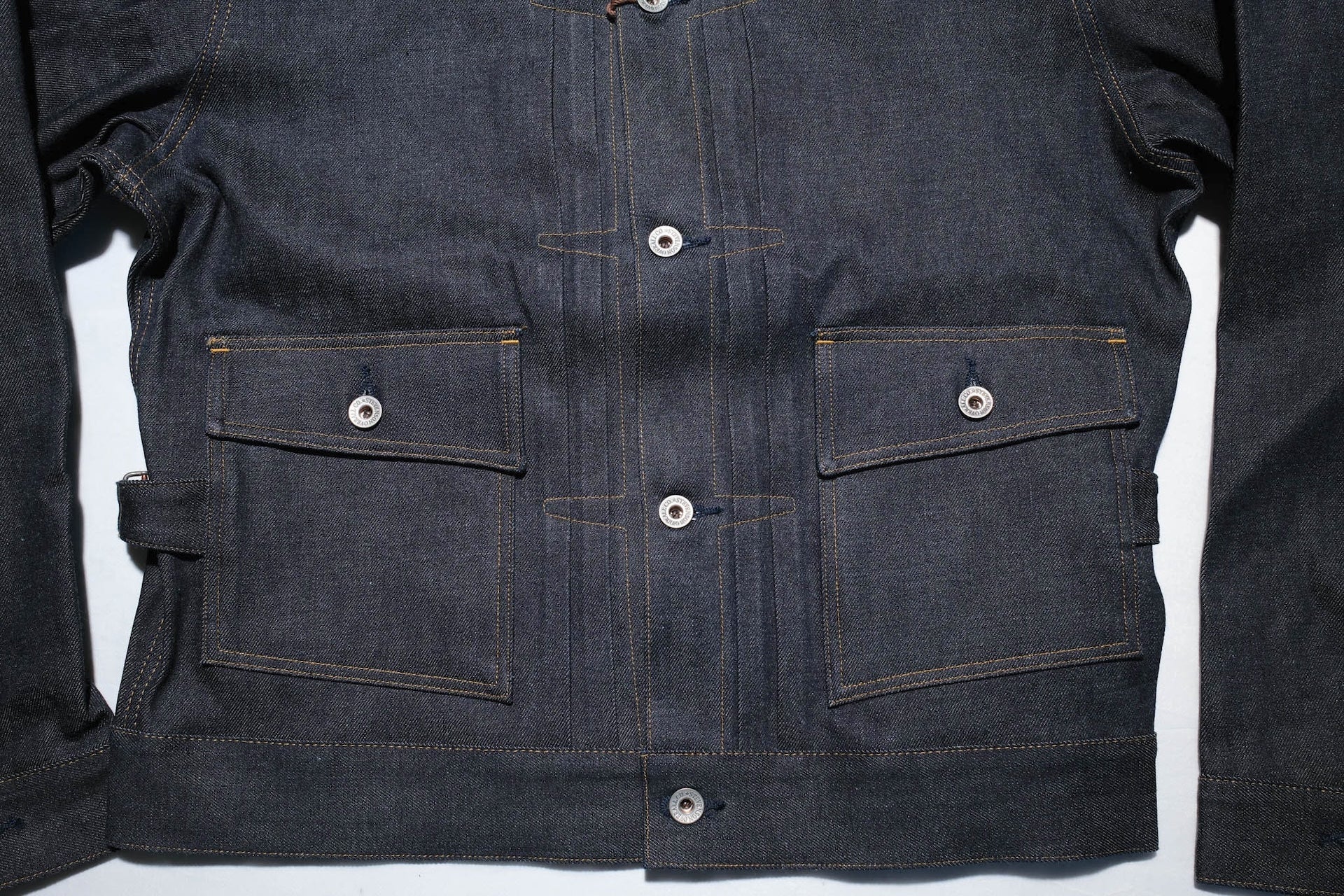 Stevenson Overall Co. 12oz 'Ranch Rider' Cowboy Style Denim Jacket (Indigo)