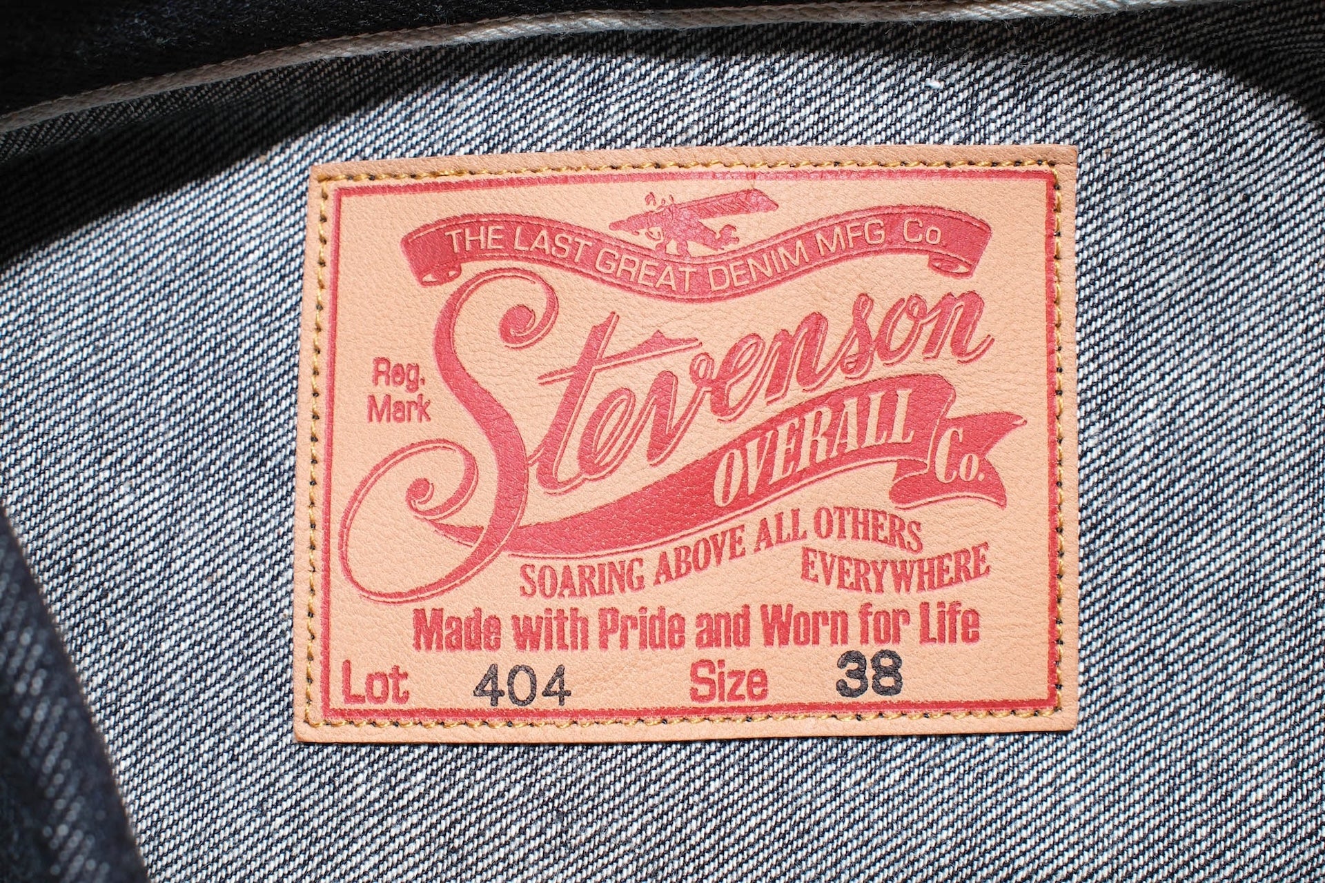 Stevenson Overall Co. 12oz 'Ranch Rider' Cowboy Style Denim Jacket (Indigo)