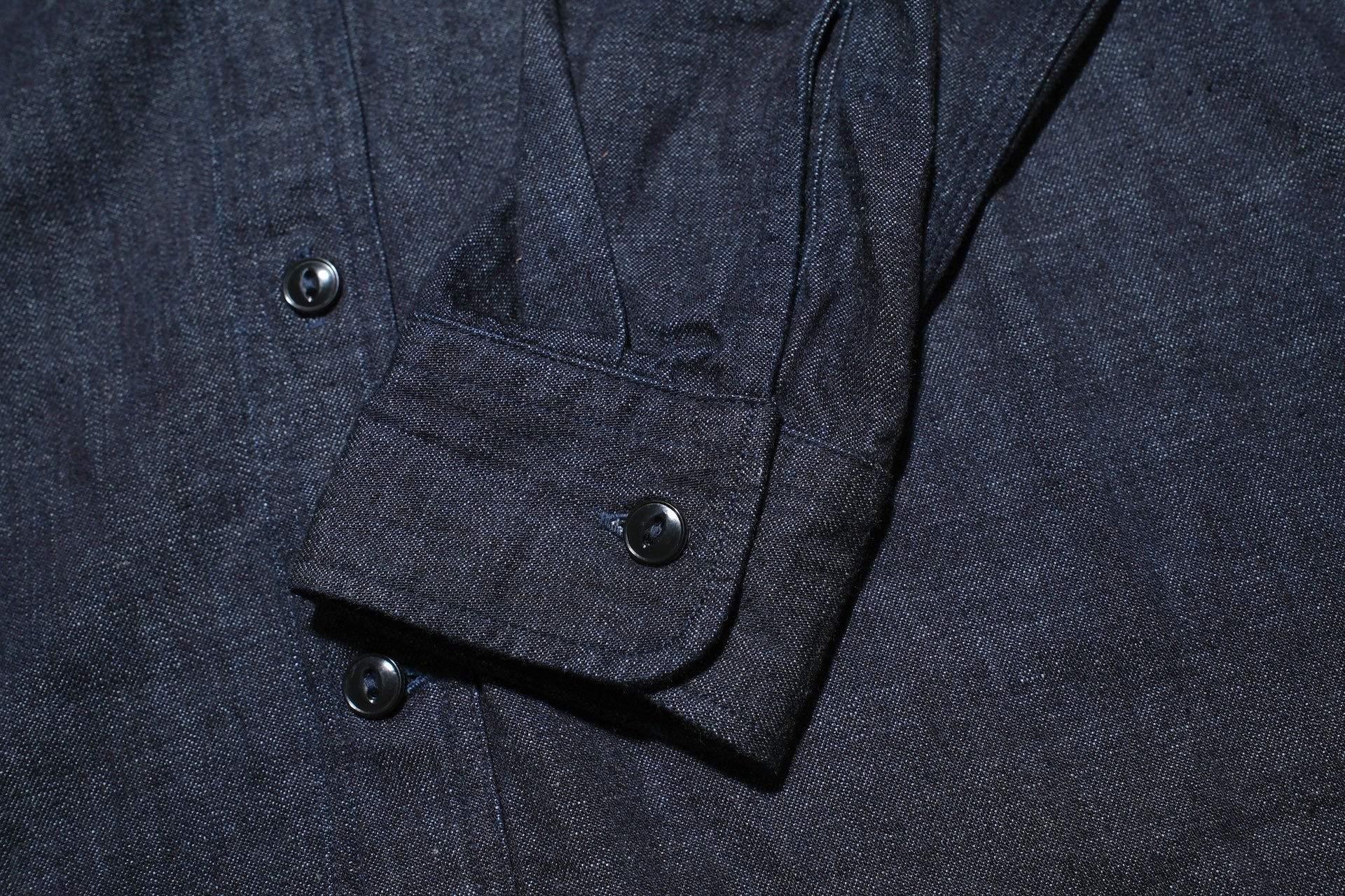 MOMOTARO JEANS 8oz Indigo Dyed GTB Selvage Denim Workshirt