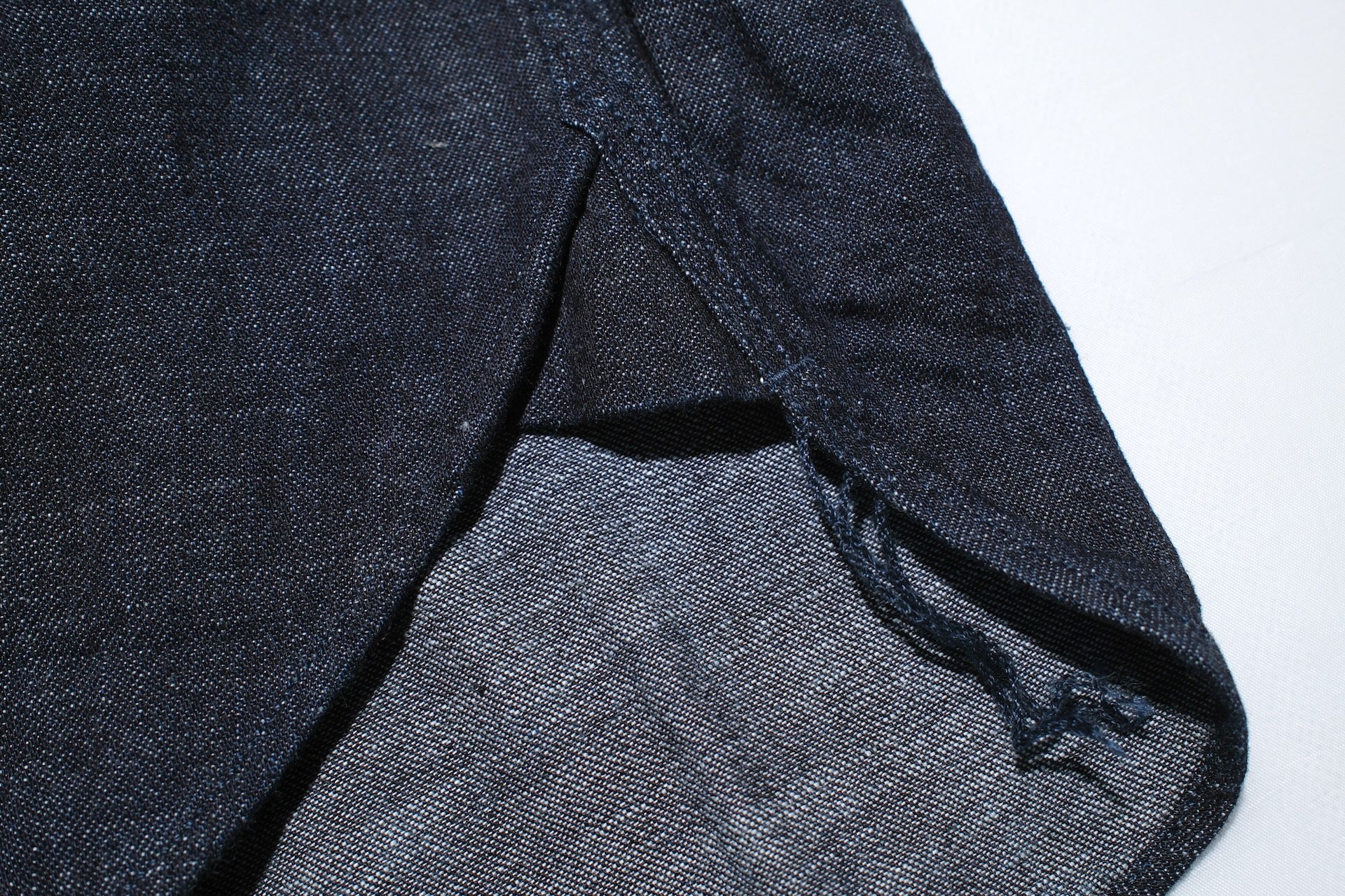 MOMOTARO JEANS 8oz Indigo Dyed GTB Selvage Denim Workshirt