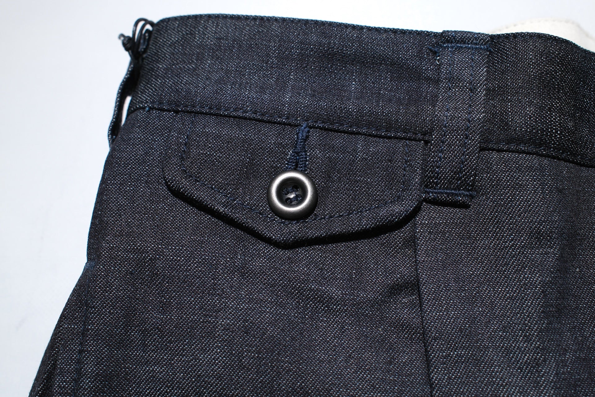 MOMOTARO JEANS 8oz “Tokuno Blue” Indigo Dyed Selvage Tailored Denim Trousers