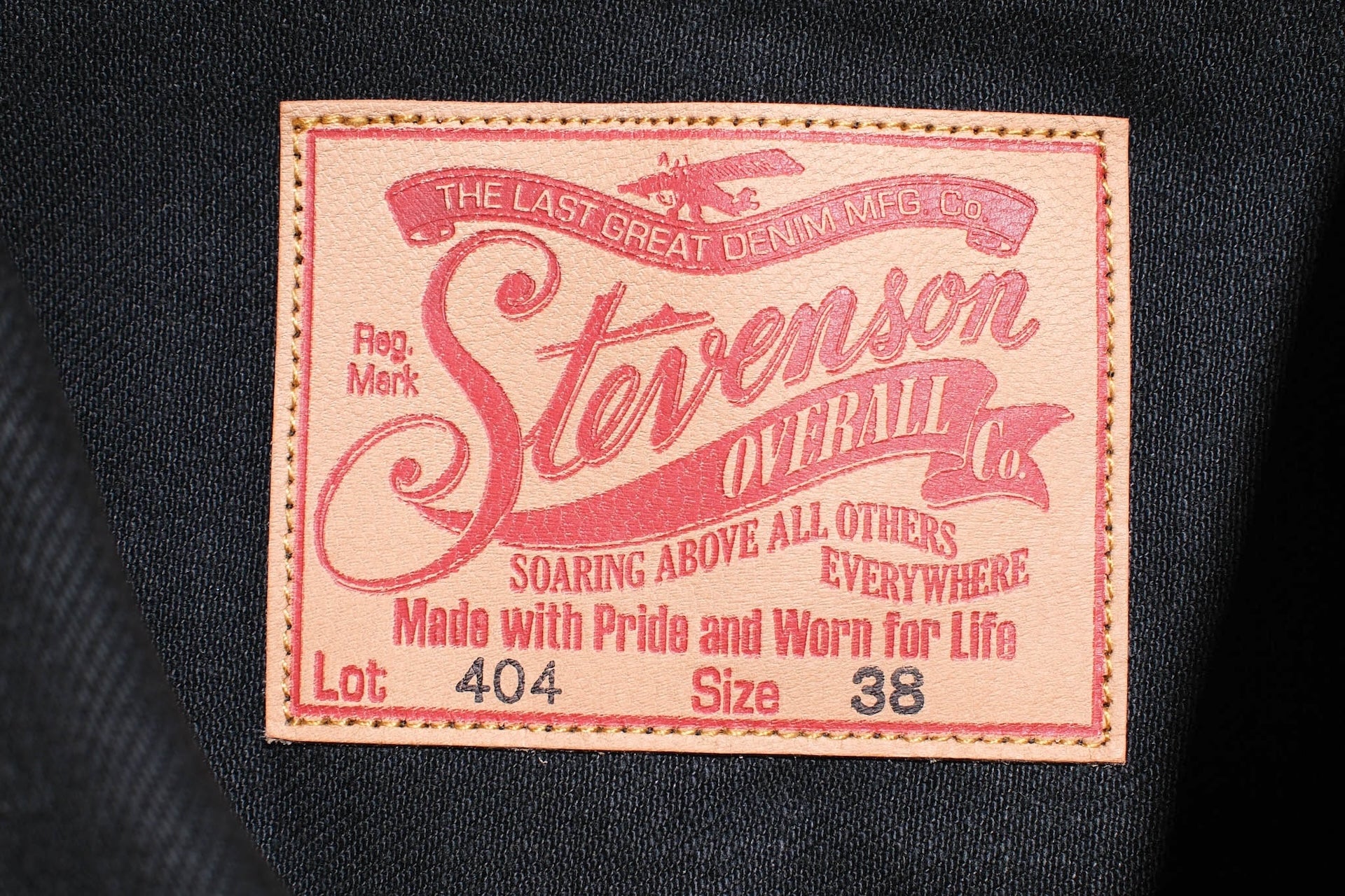 Stevenson Overall Co. 12oz 'Ranch Rider' Cowboy Style Denim Jacket (Black)