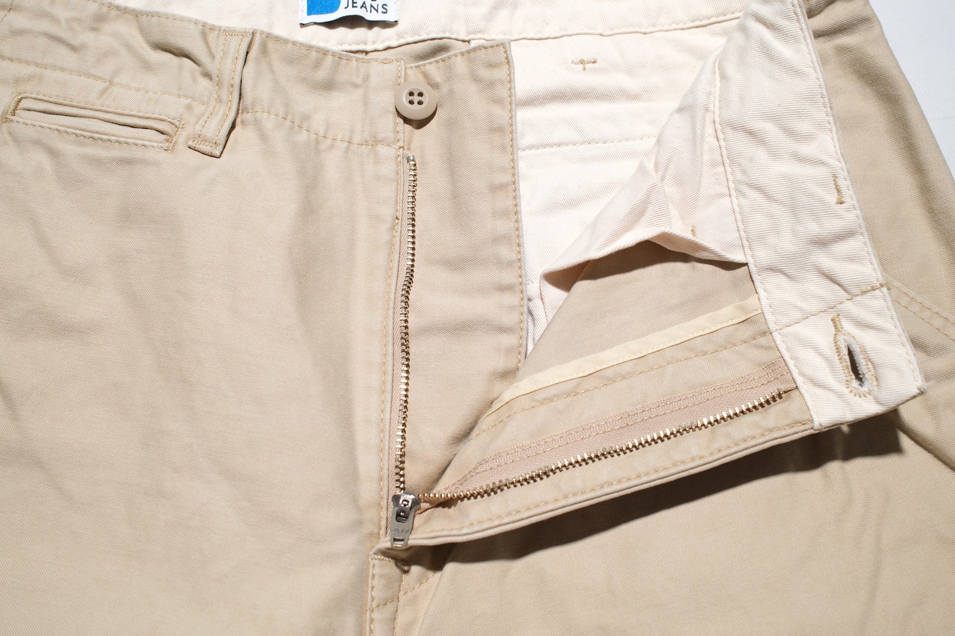 Japan Blue 12oz Weapon Twill Military Chinos (Beige)