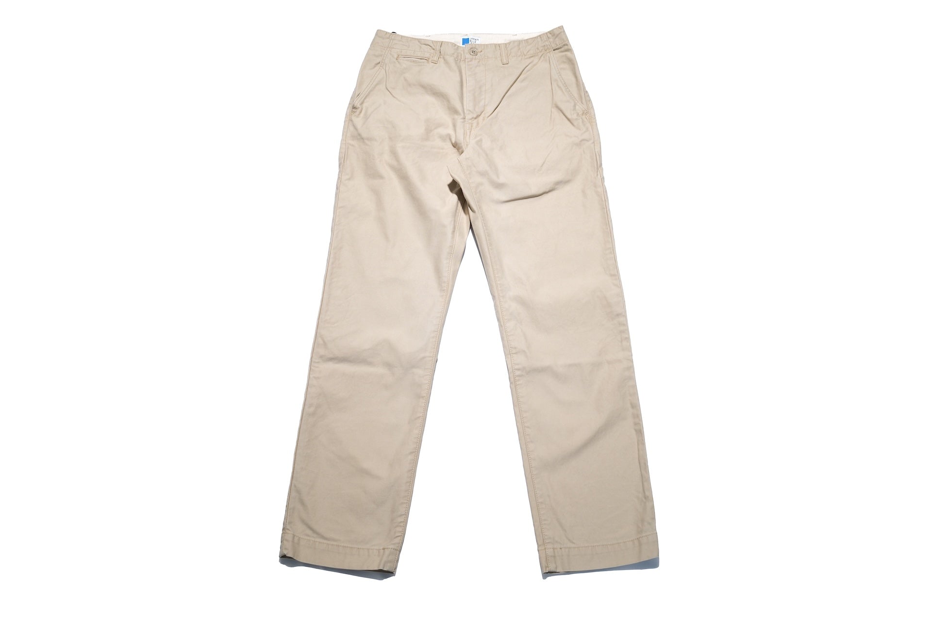 Japan Blue 12oz Weapon Twill Military Chinos (Beige)