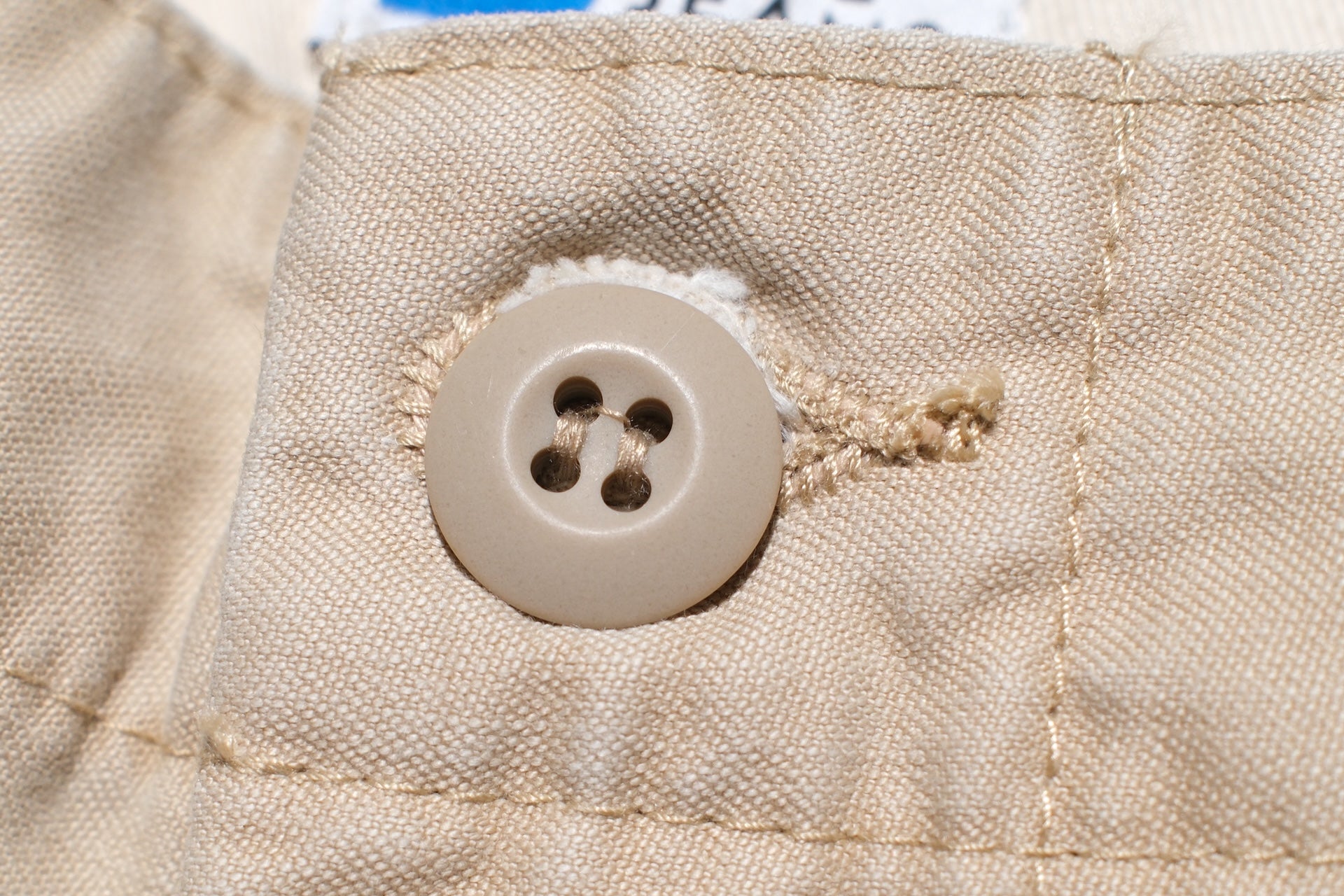 Japan Blue 12oz Weapon Twill Military Chinos (Beige)