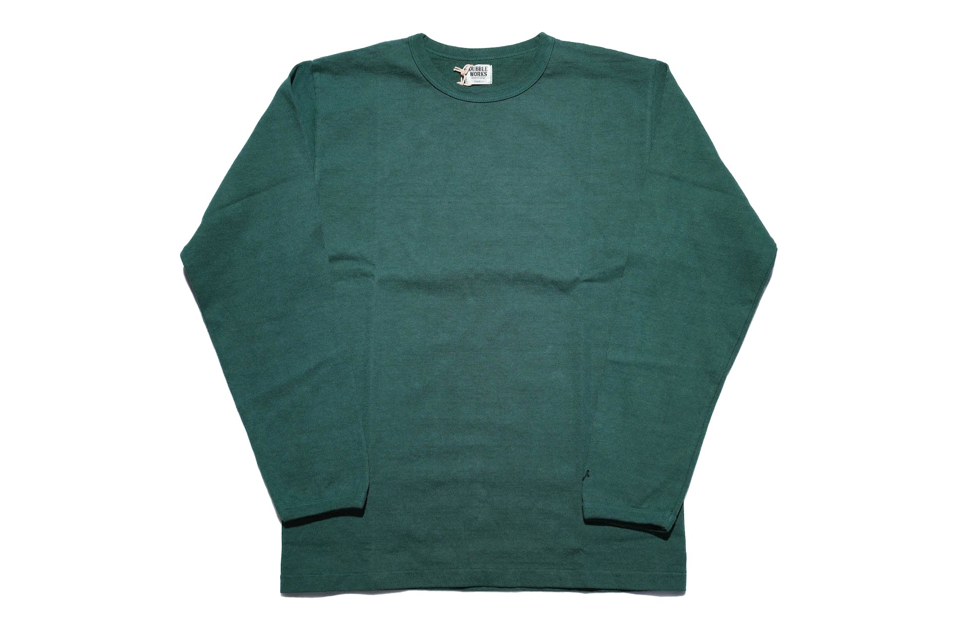 Dubble Works 9oz "Ultra-Heavy" Loopwheeled L/S Tee (Forest Green)