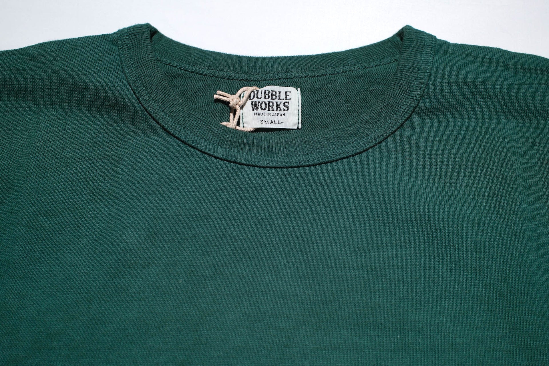 Dubble Works 9oz "Ultra-Heavy" Loopwheeled L/S Tee (Forest Green)