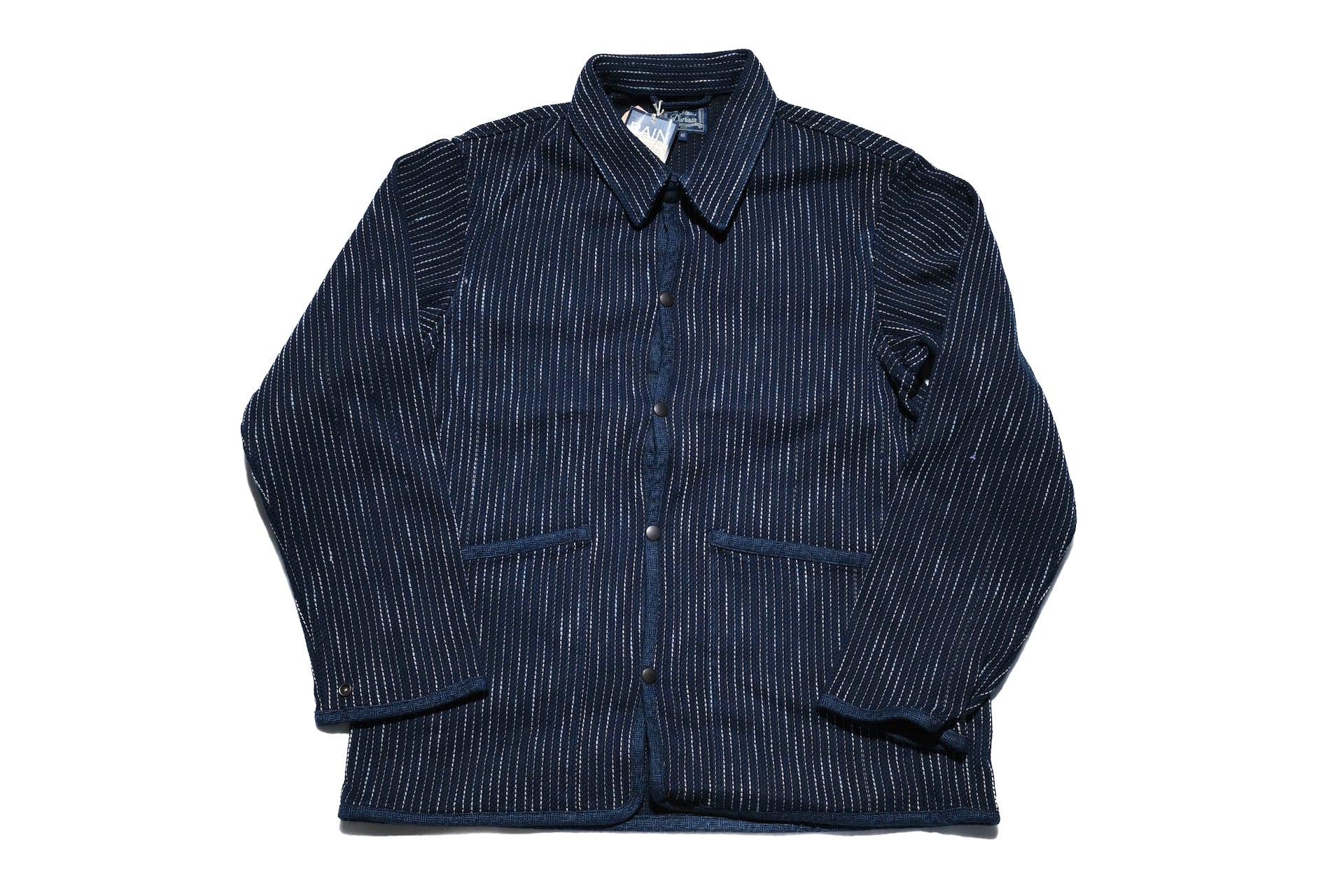 Studio D'Artisan 13oz Indigo Dyed "Rain Kakuri Sashiko" Coverall