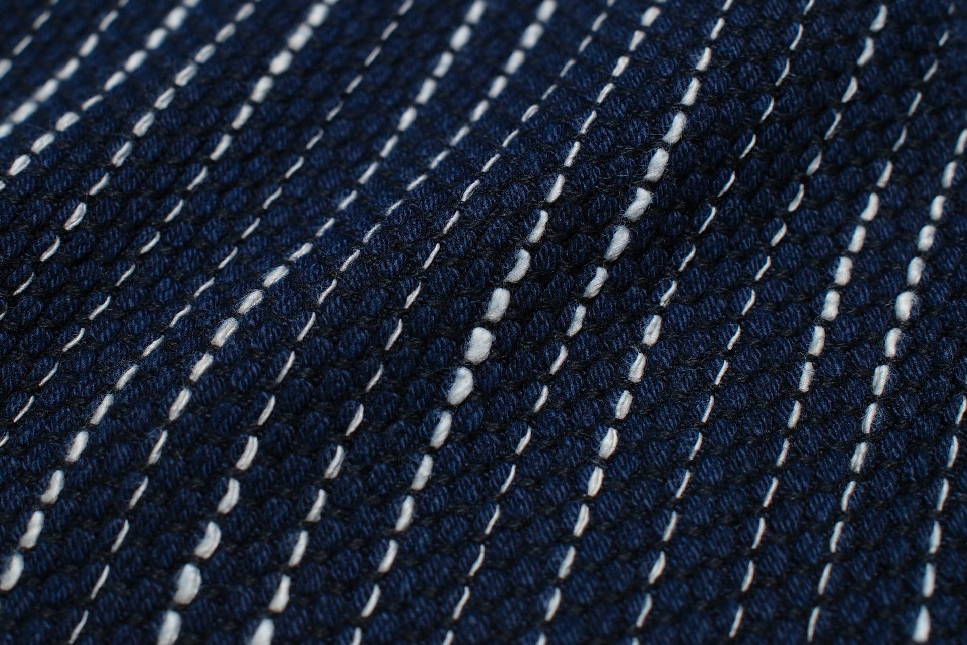 Studio D'Artisan 13oz Indigo Dyed "Rain Kakuri Sashiko" Vest