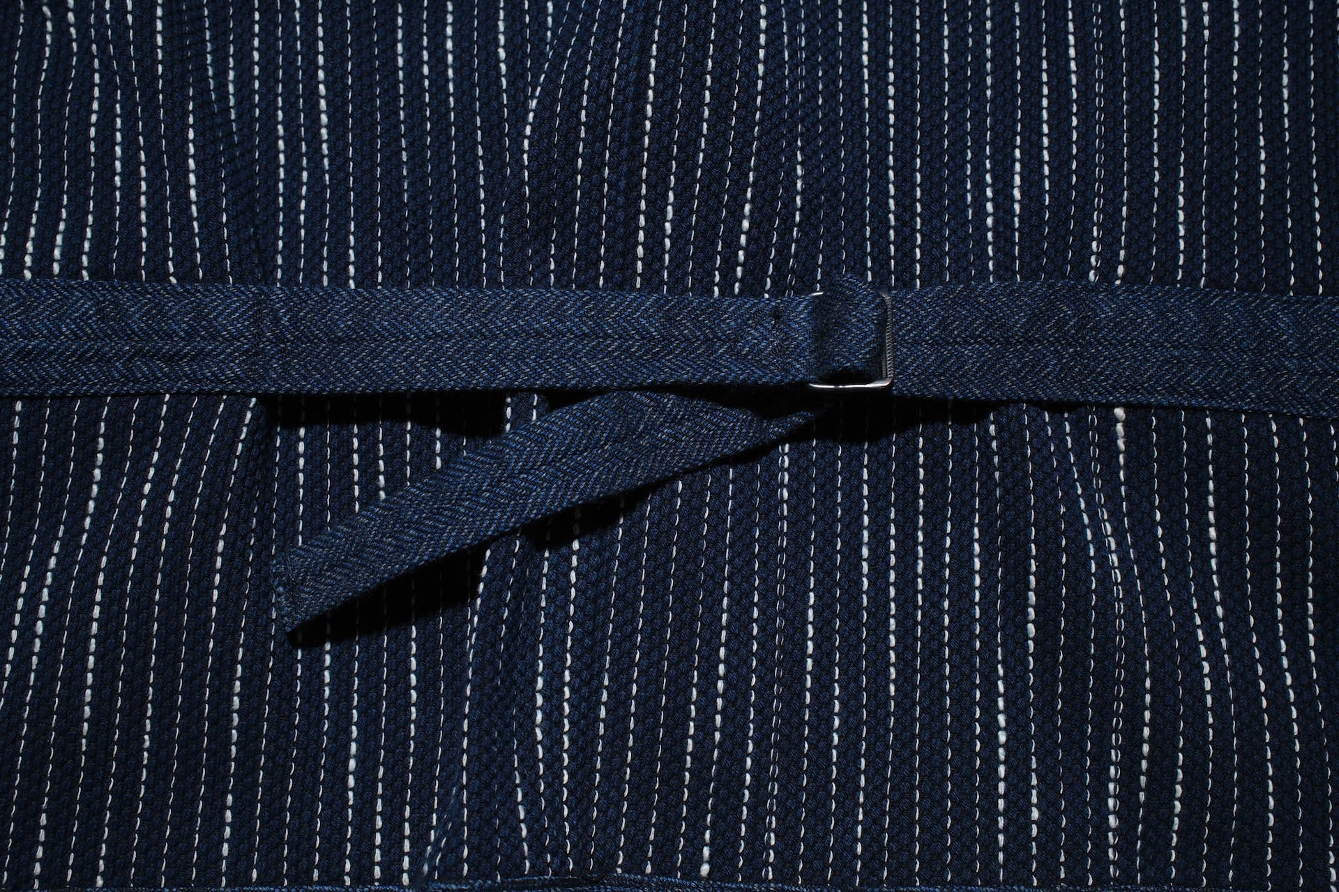 Studio D'Artisan 13oz Indigo Dyed "Rain Kakuri Sashiko" Vest