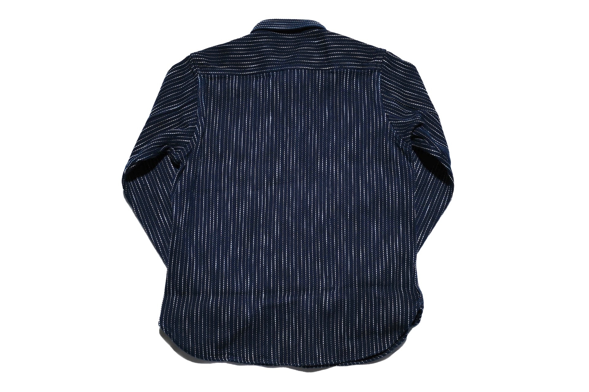 Studio D'Artisan 13oz Indigo Dyed "Rain Kakuri Sashiko" Workshirt