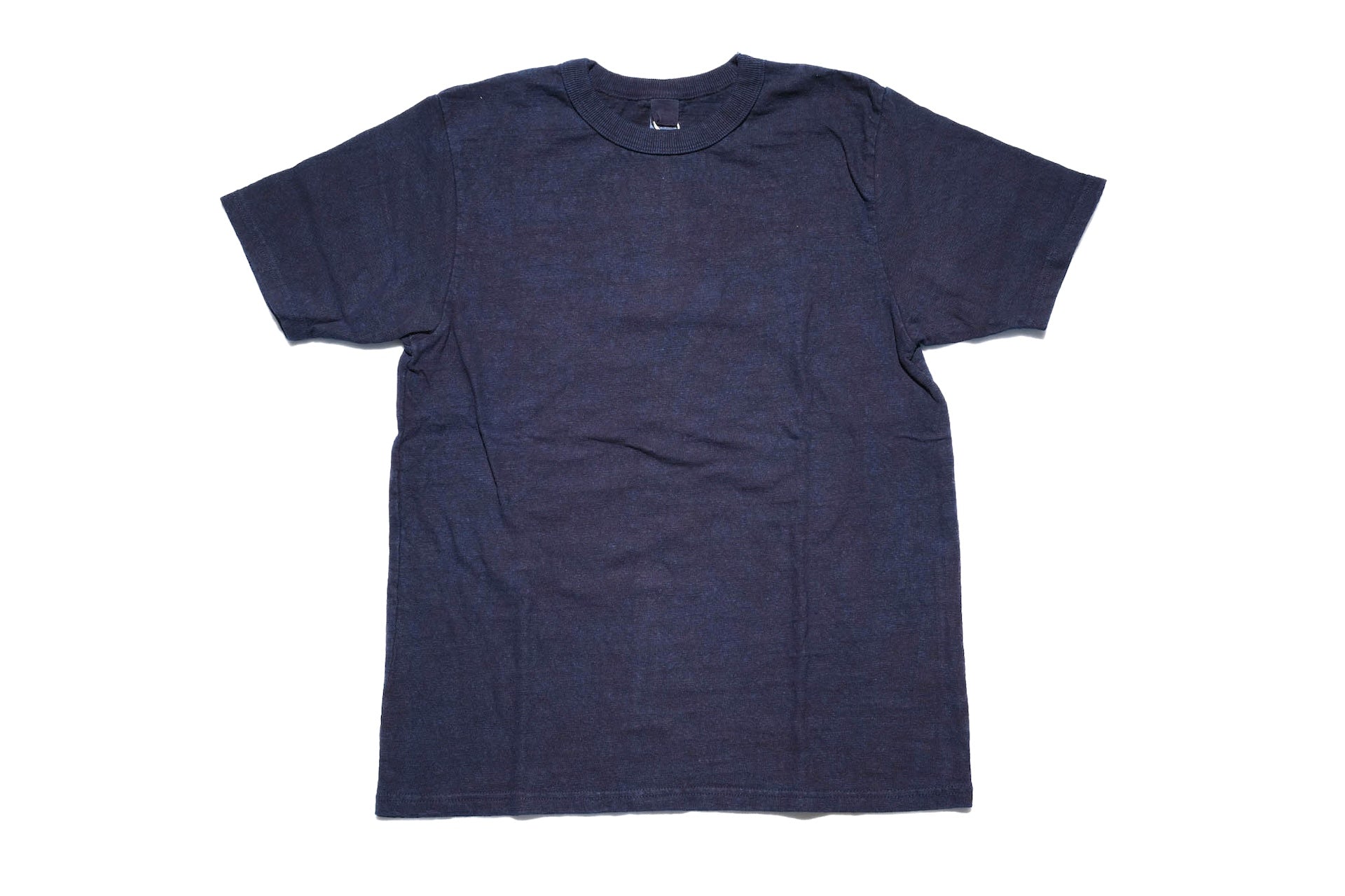 UES 9.5oz "NO.8 Slub Nep" Heavyweight Plain Tee (Grand Indigo)