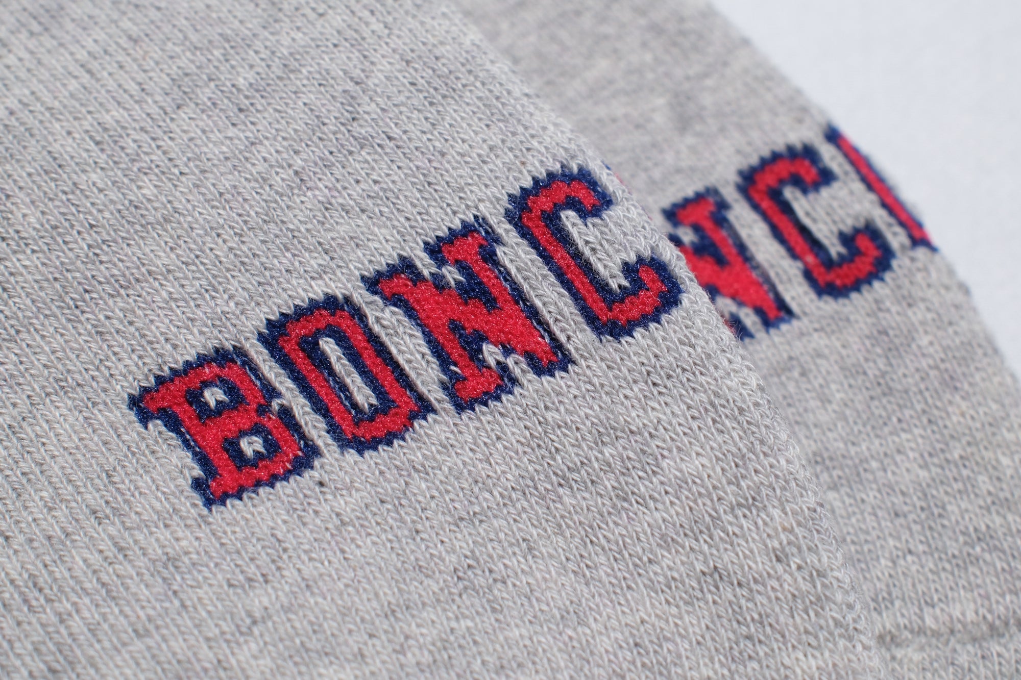 BONCOURA 'Varsity' Cotton Pile Socks