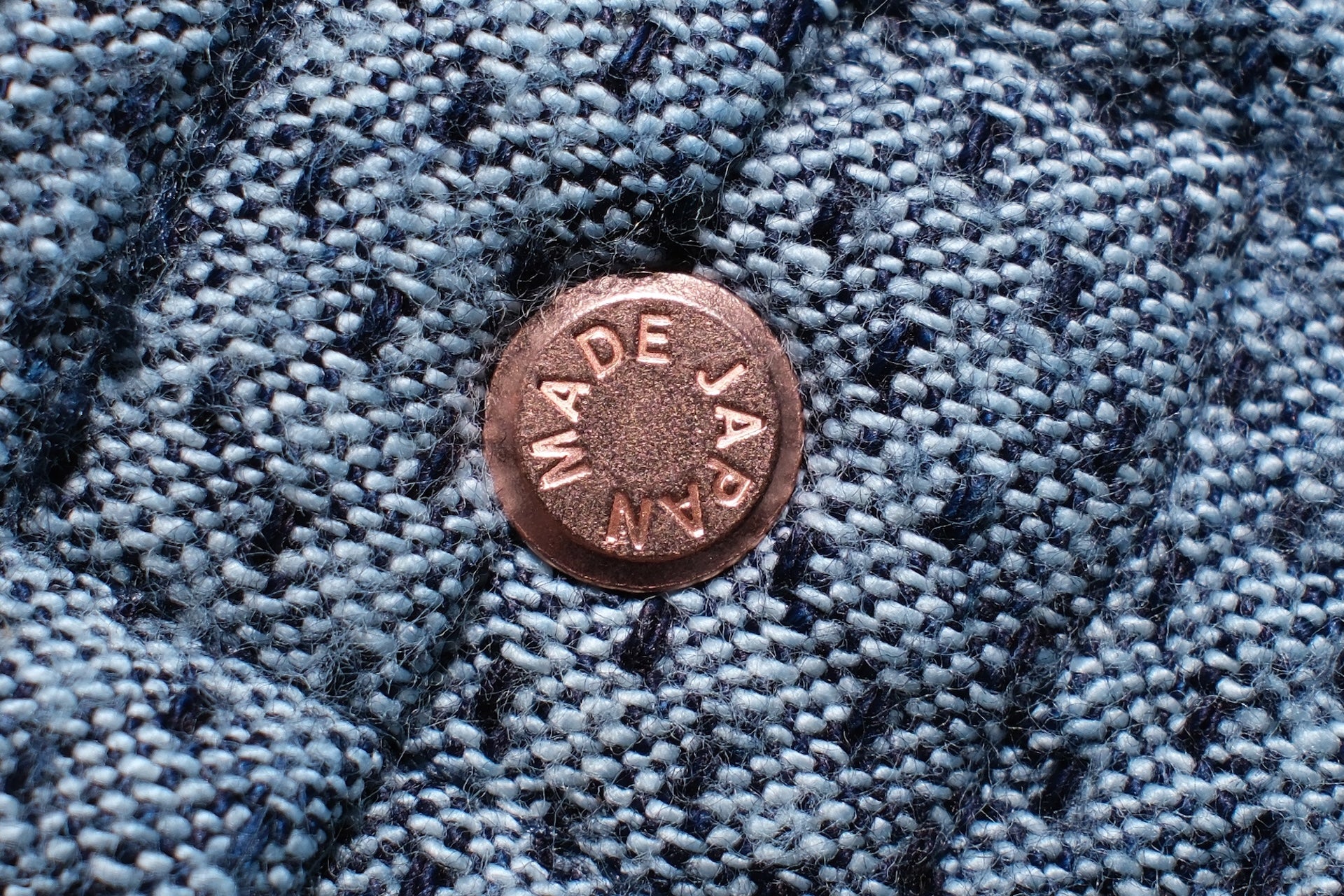 Omoto Denim 15oz Indigo Dyed "ORI-SHIKO" War-Mode Type 1 Sashiko Jacket