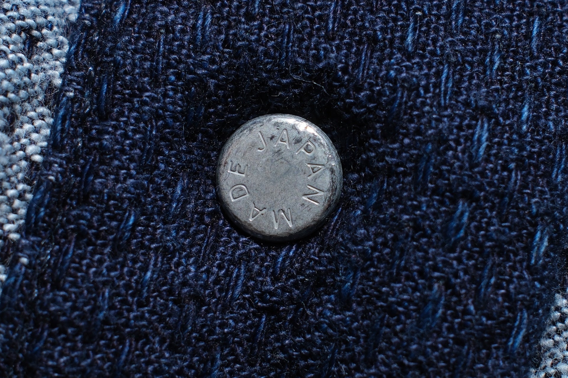 Omoto Denim 15oz Indigo Dyed "ORI-SHIKO" War-Mode Type 1 Sashiko Jacket