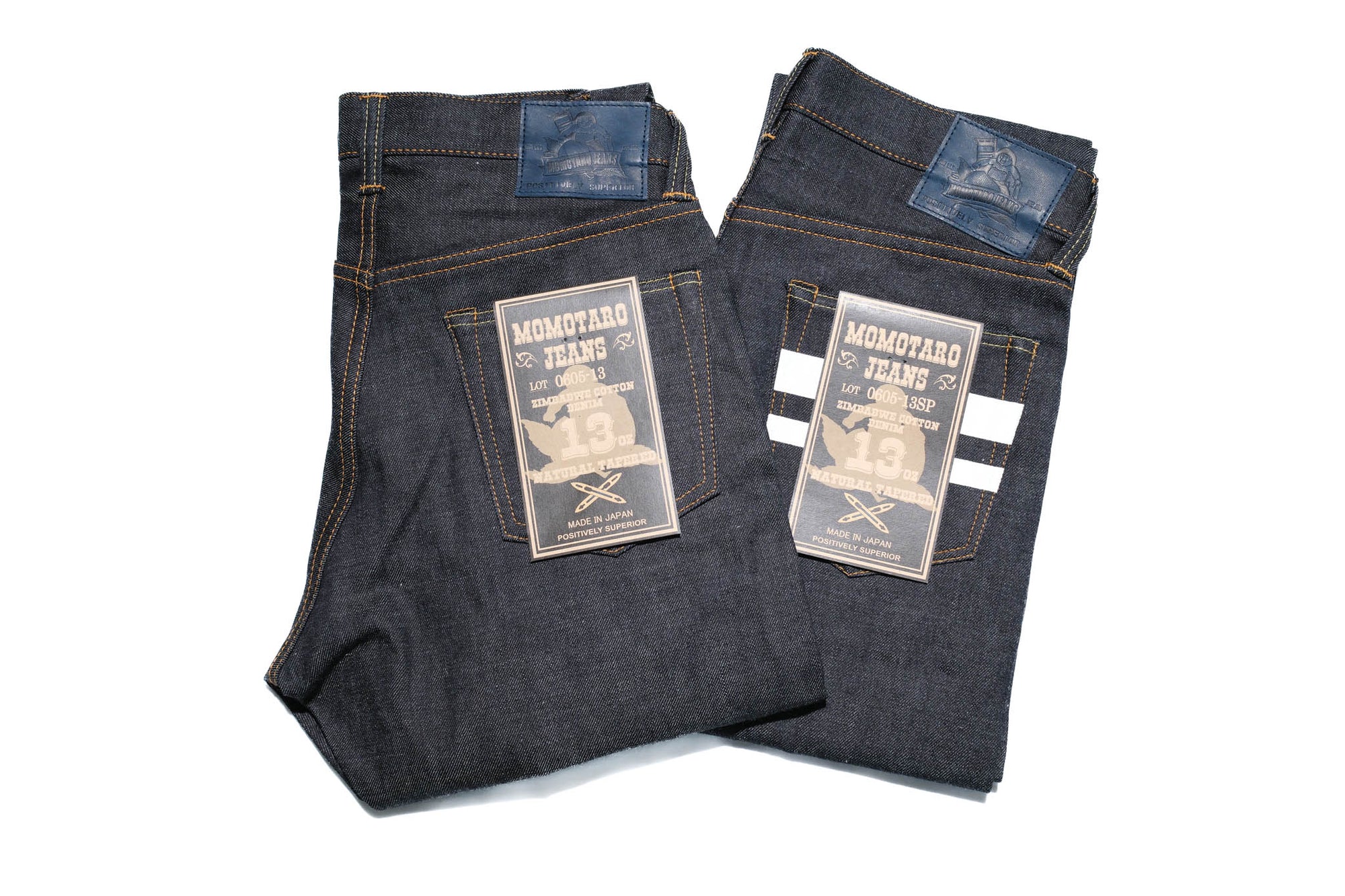 Momotaro 13oz 0605-13SP Denim (Straight Tapered Fit)