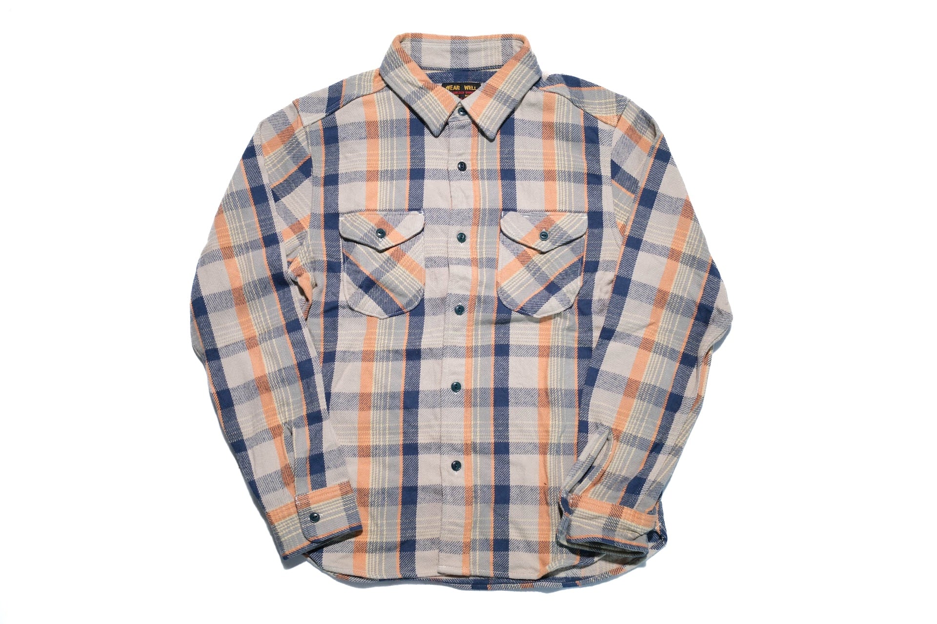 UES 14oz Heavyweight Selvage Flannel Workshirt (Desert Beige)