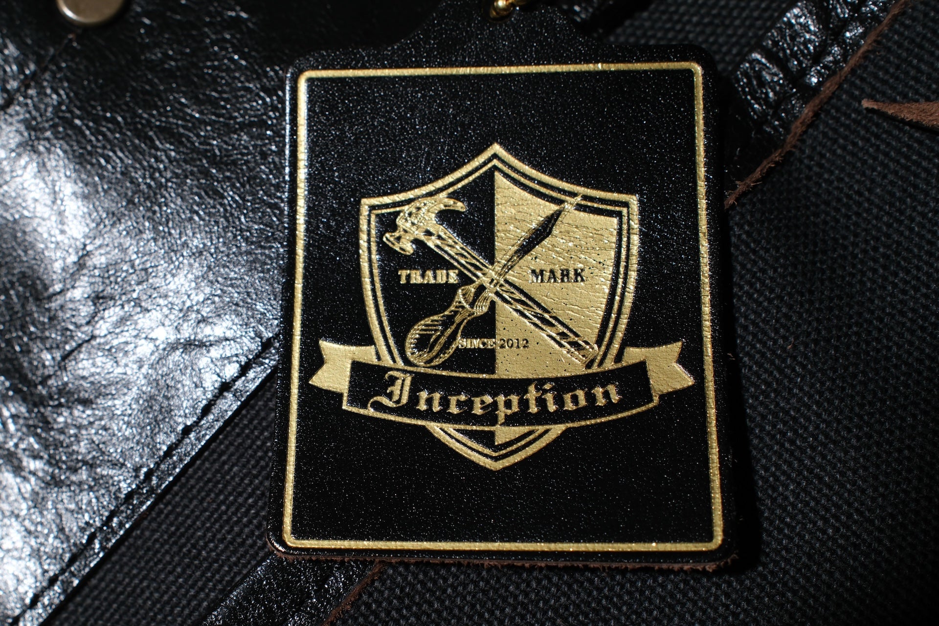 Inception by Accel Company Size Large Horsehide “Multi-Functional” Tote Bag (Black Tea-cored)