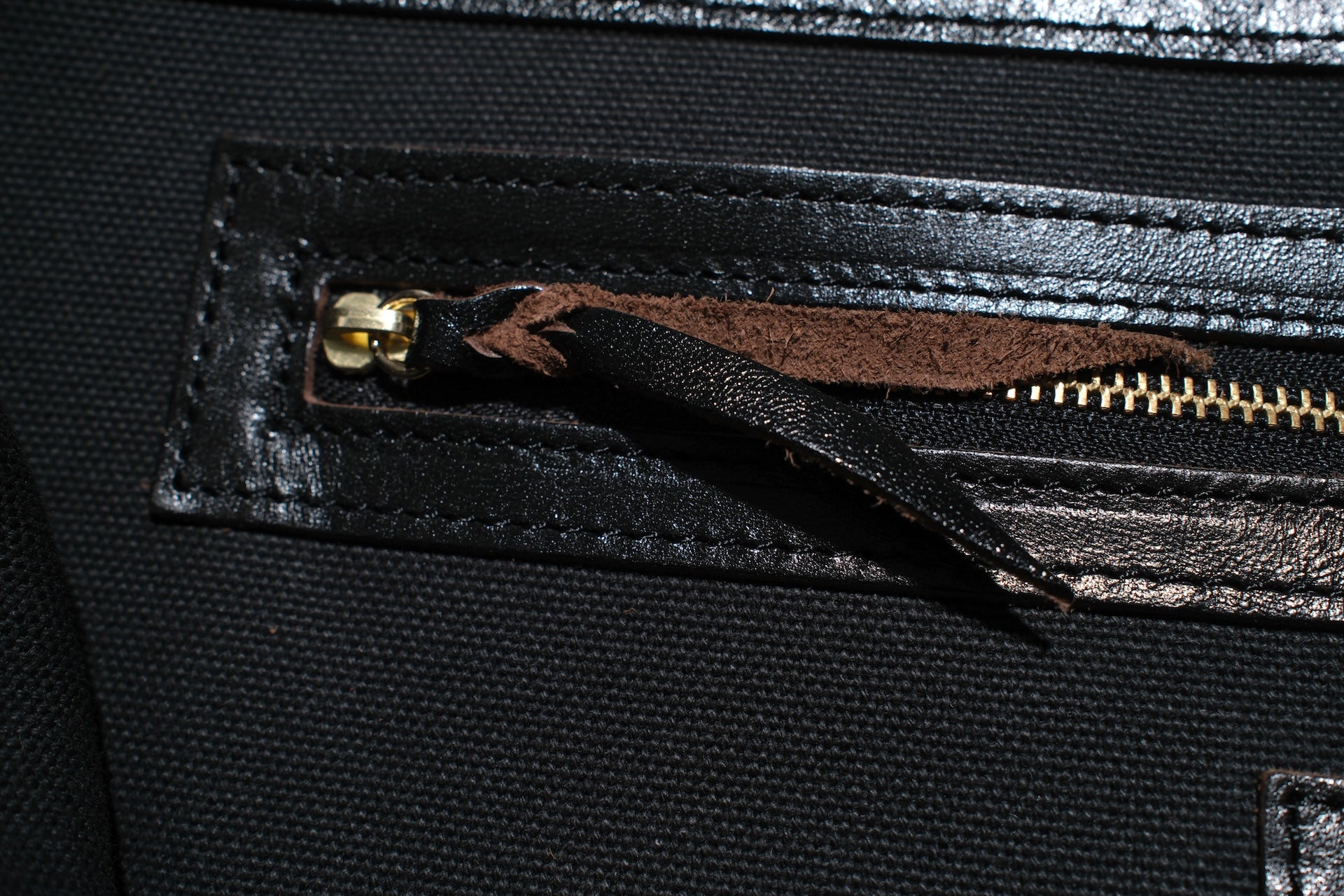 Inception by Accel Company Size Large Horsehide “Multi-Functional” Tote Bag (Black Tea-cored)