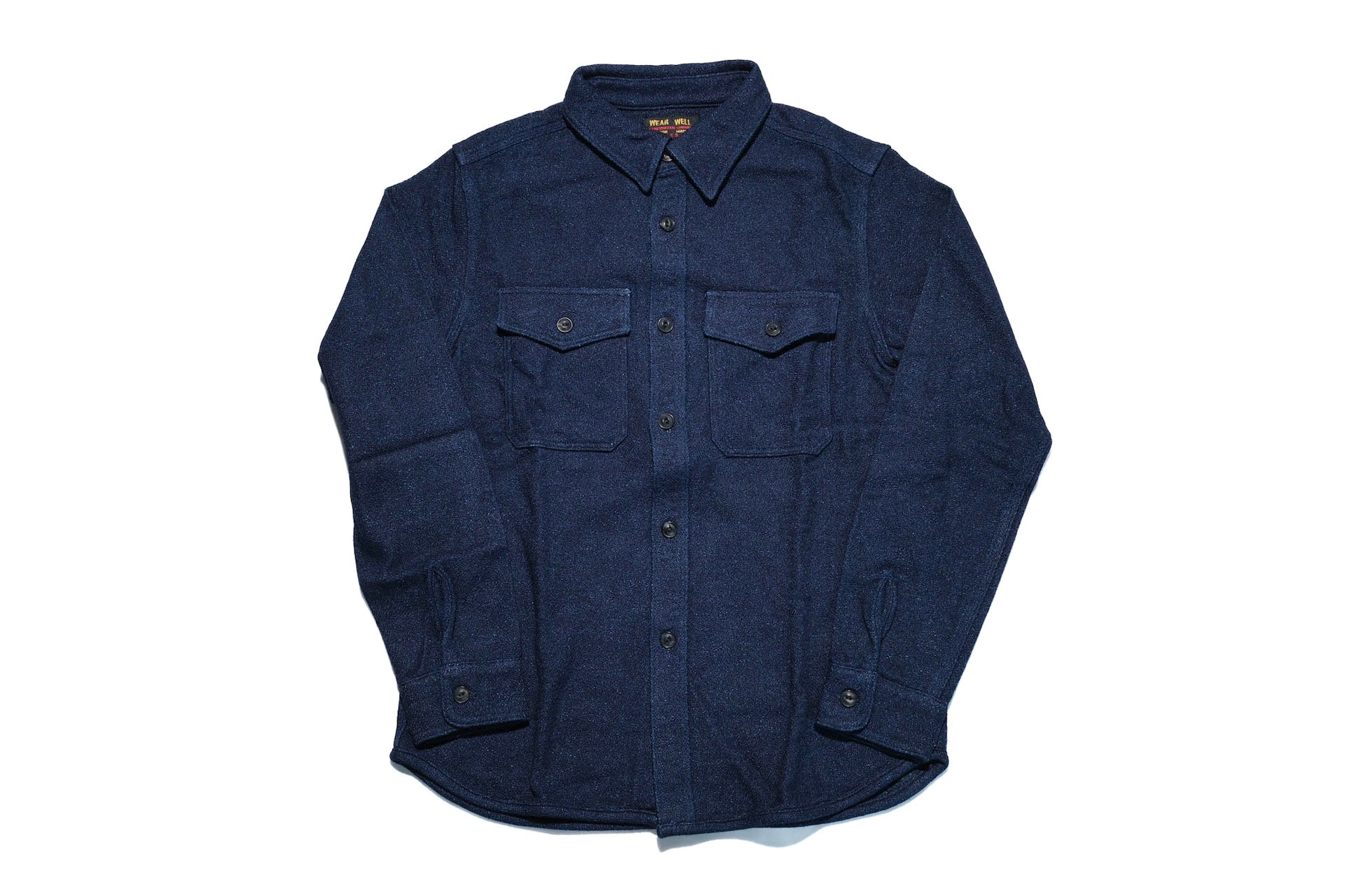 UES 15.5oz Ultra-Heavyweight Flannel Utility Workshirt (Indigo)