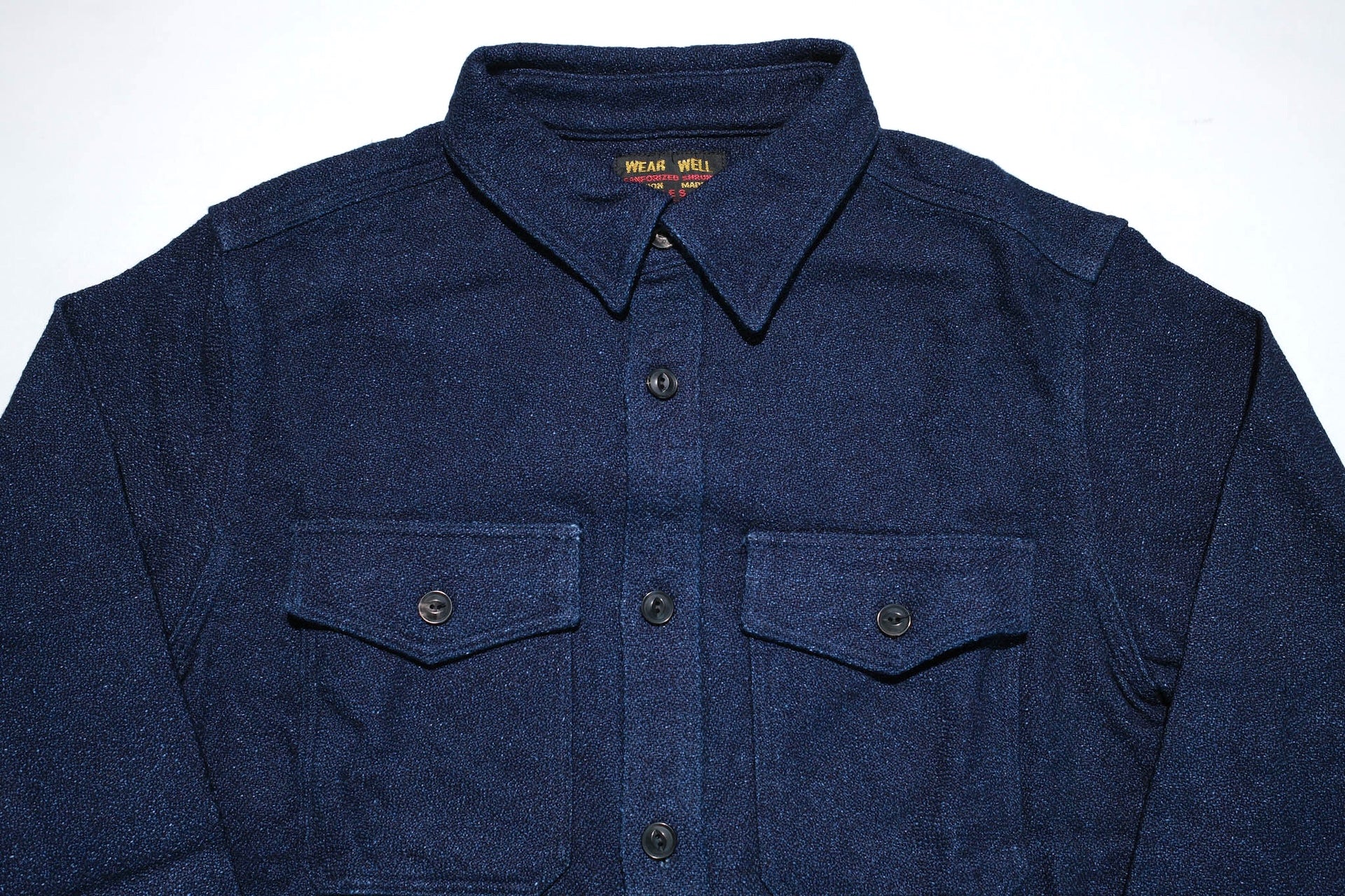 UES 15.5oz Ultra-Heavyweight Flannel Utility Workshirt (Indigo)