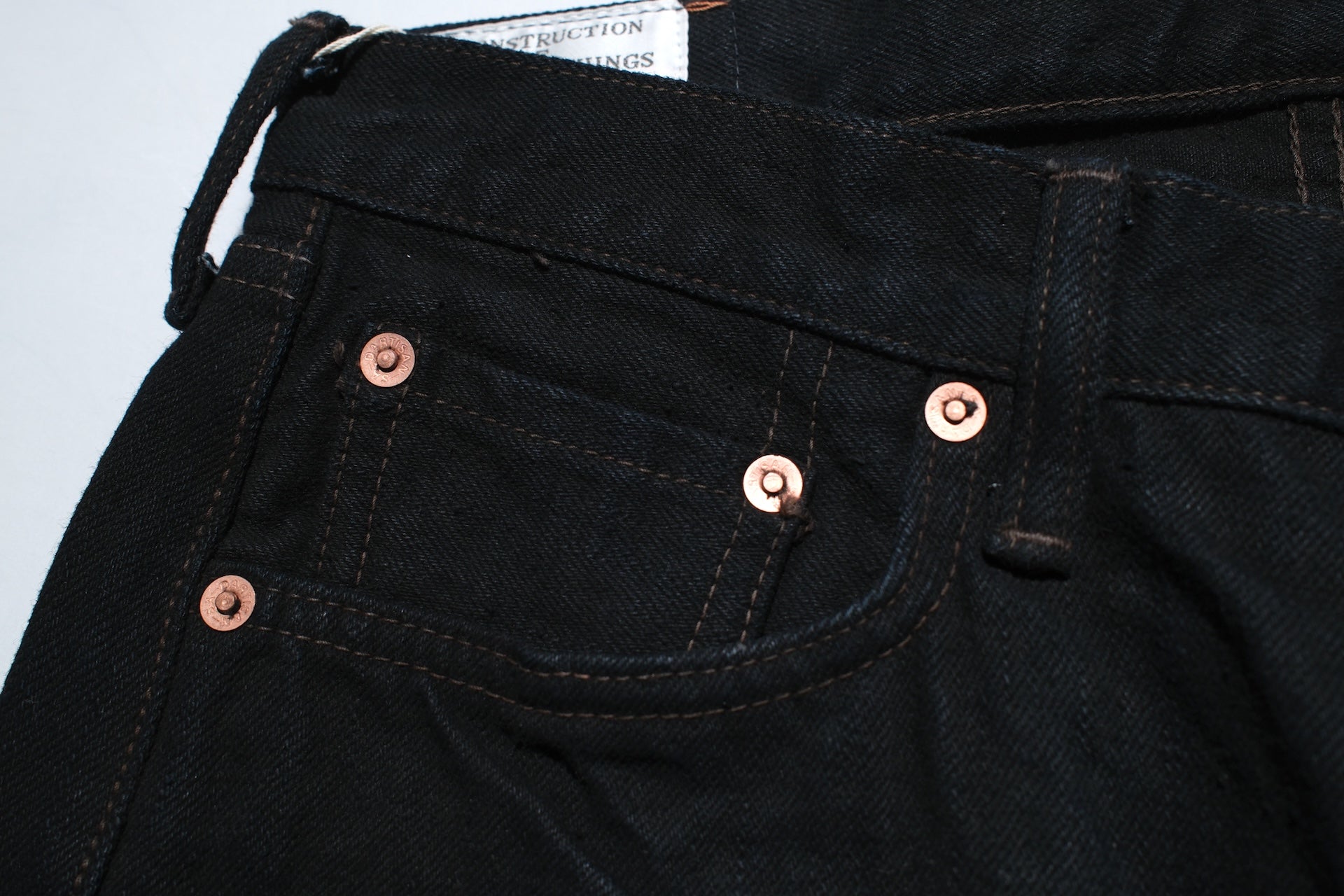 Studio D'Artisan 18oz “Amami Mud-Dyed” 45TH Anniversary Limited Indigo Denim (Regular Straight fit)