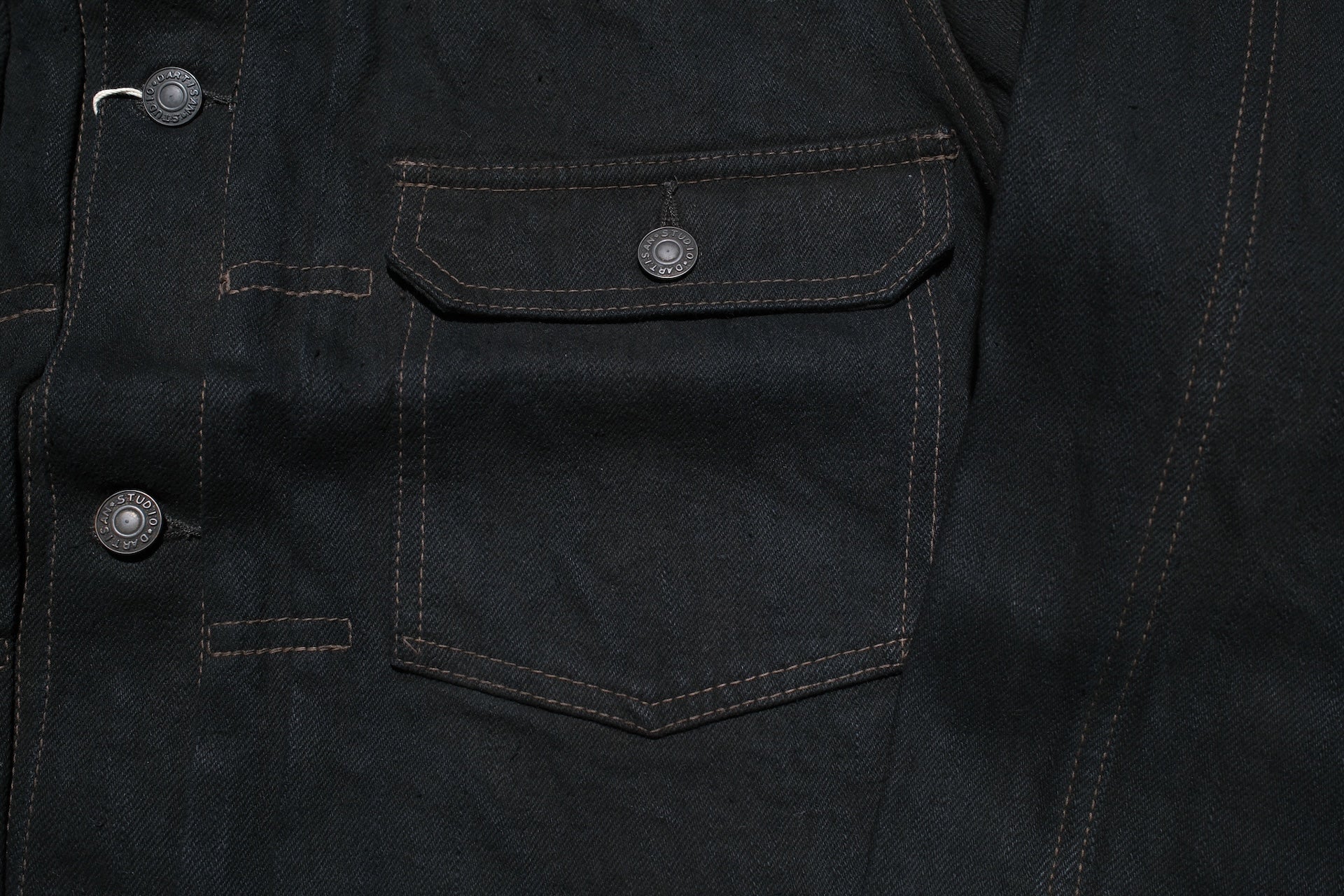 Studio D'Artisan 18oz “Amami Mud-Dyed” 45TH Anniversary Limited Indigo Type 2 Denim Jacket