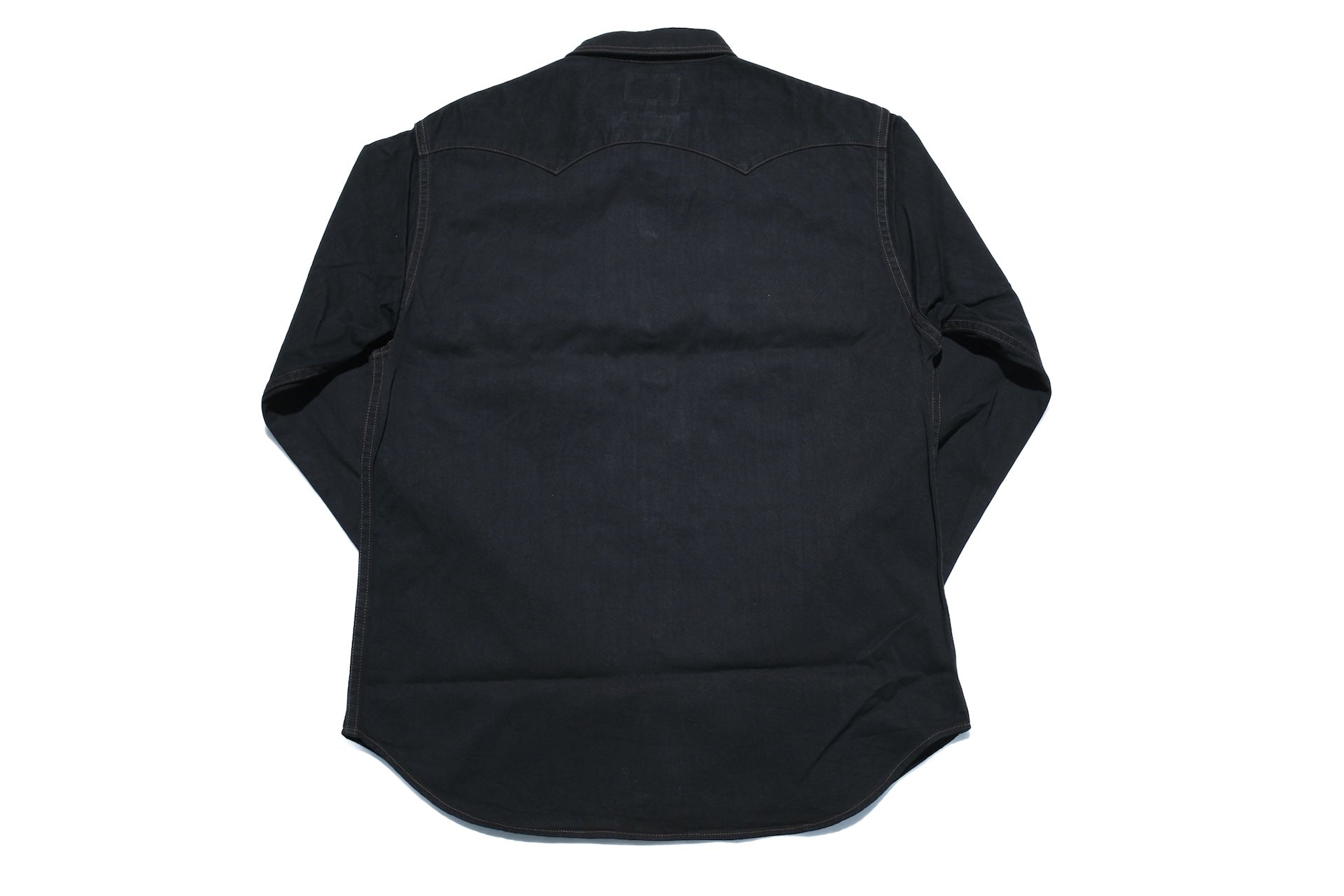 Studio D'Artisan 8oz “Amami Mud-Dyed” 45TH Anniversary Limited Indigo Denim Western Shirt