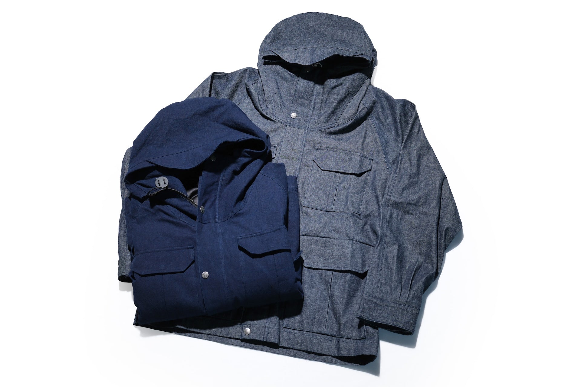 Samurai Natural Indigo Dyed Ripstop "All-Seasons" Mountain Parka