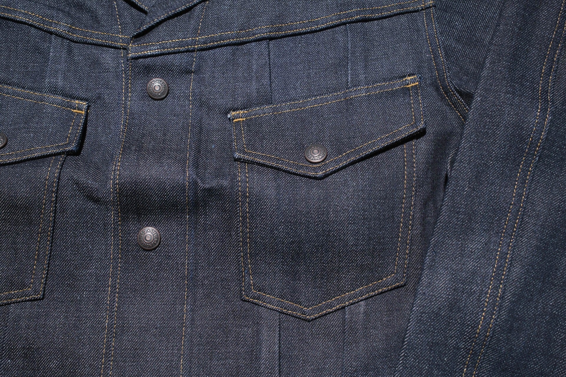 Stevenson Overall Co. 14.5oz 'Maverick Rider' Denim Jacket (Indigo)